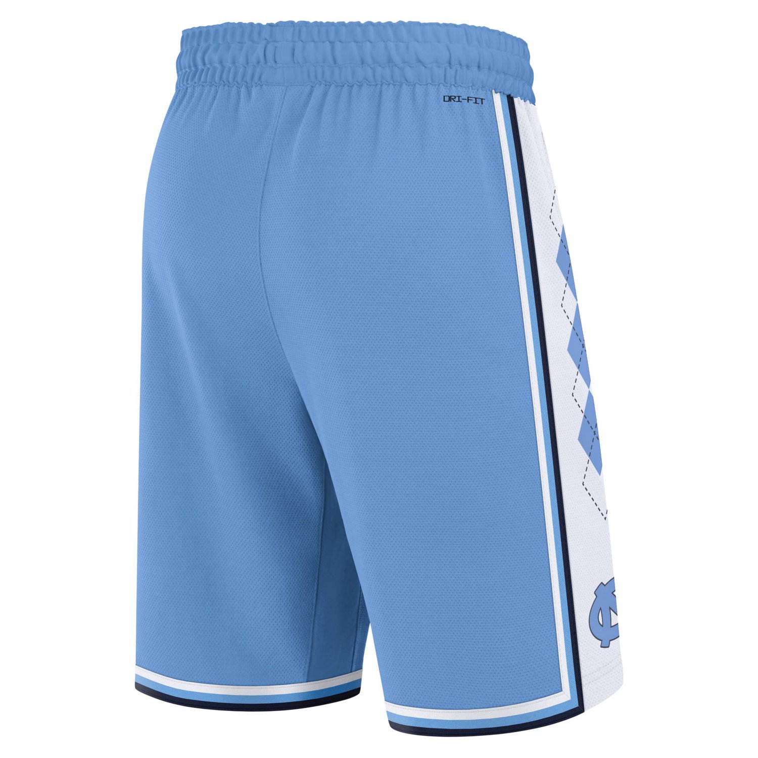 Jordan Brand Carolina North Carolina Tar Heels Road Replica Performance Basketball Shorts                                        - view number 3