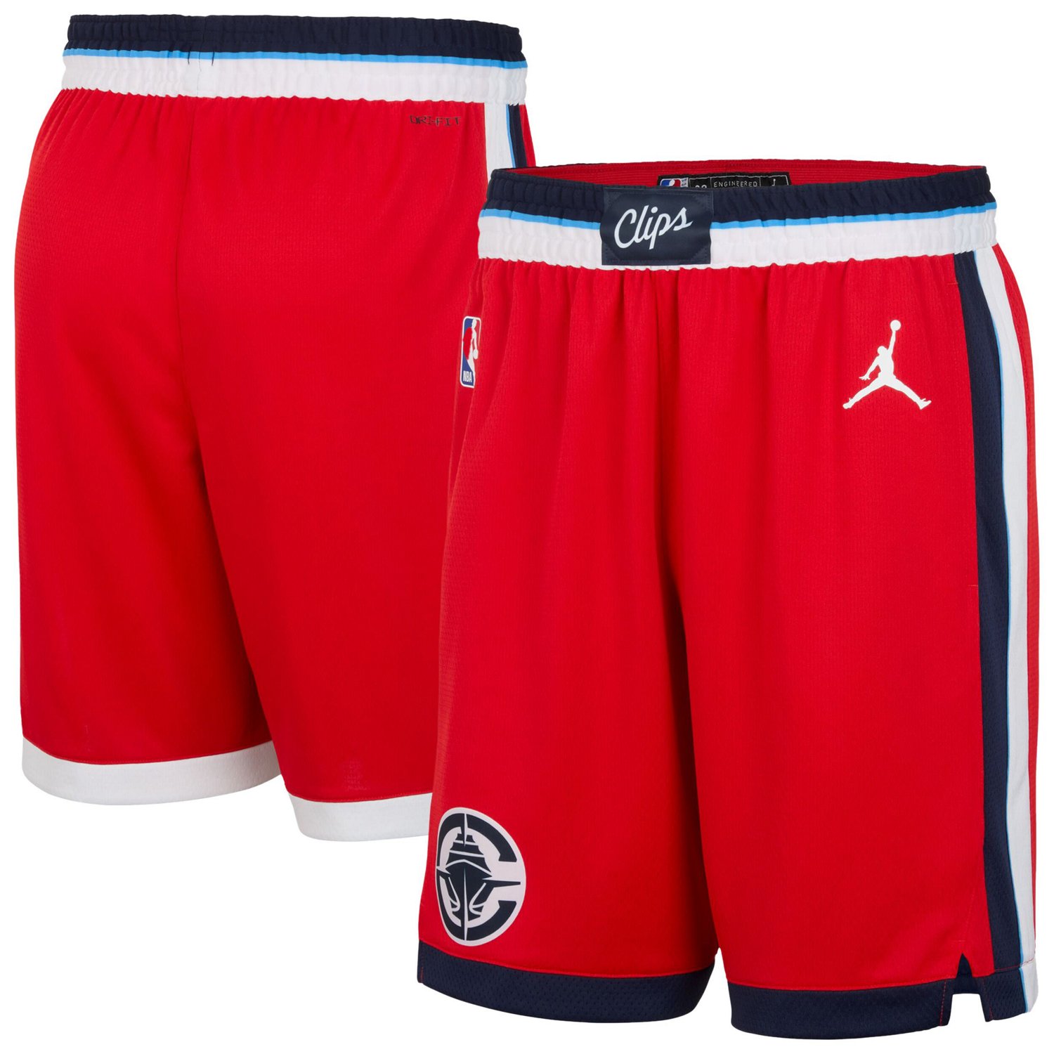 Jordan Brand LA Clippers 2024 25 Statement Edition Swingman Performance Shorts                                                   - view number 1