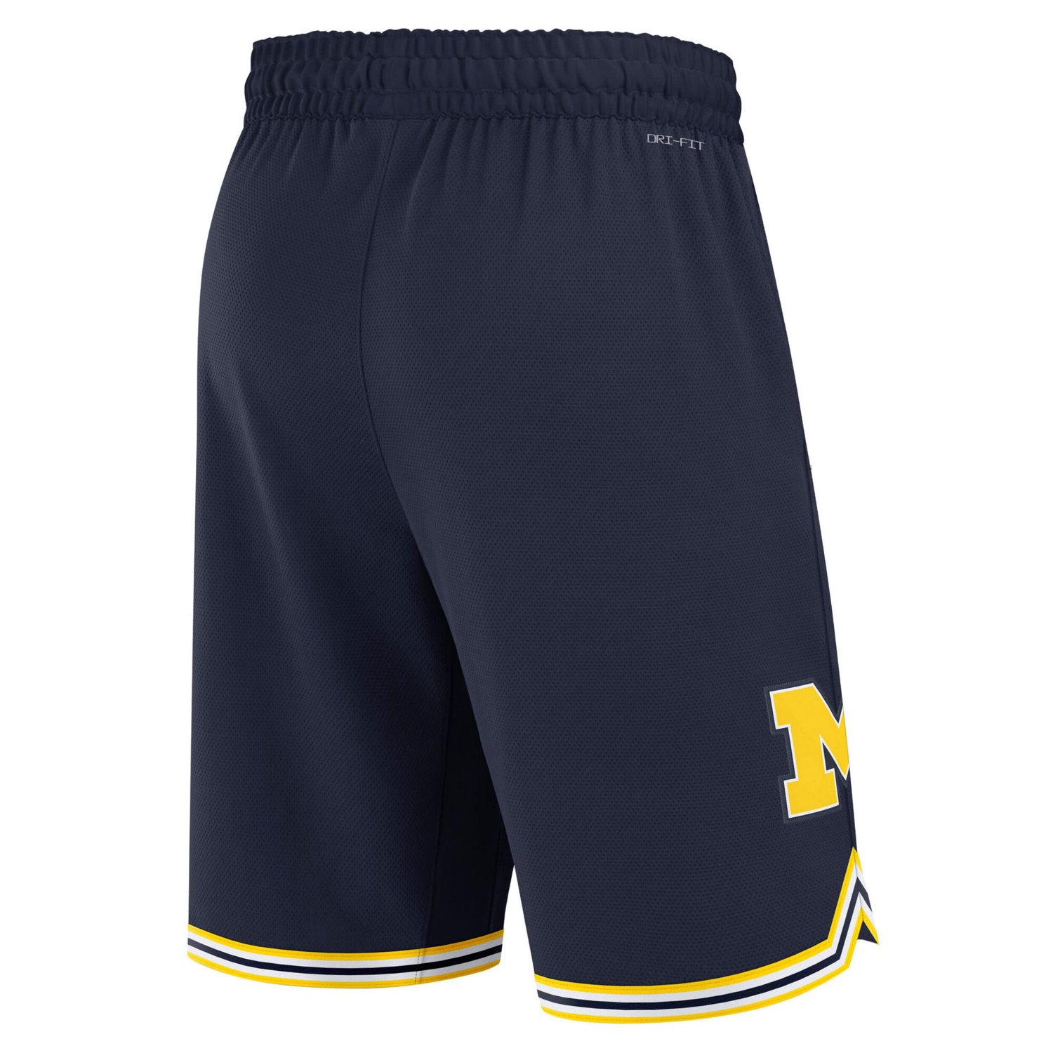 Jordan Brand Michigan Wolverines Road Replica Performance Basketball Shorts                                                      - view number 3
