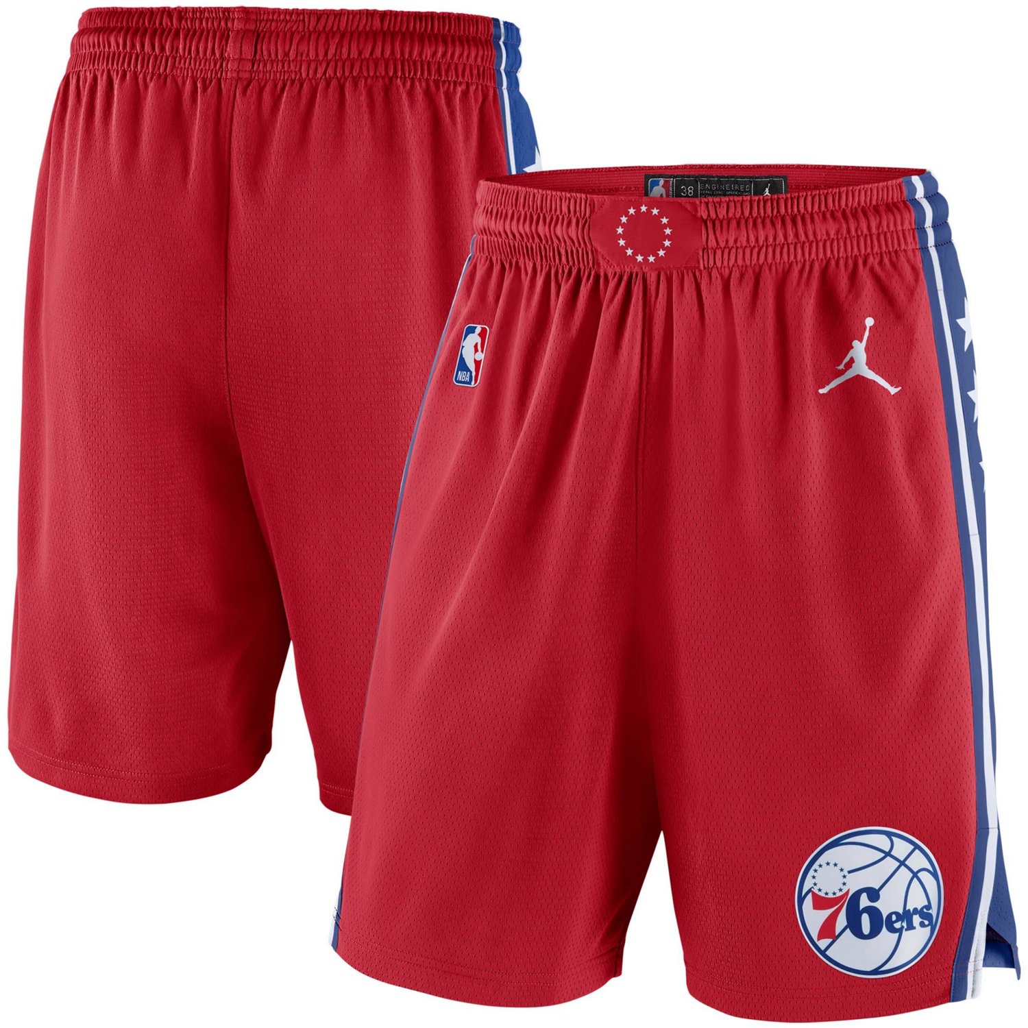 Philadelphia 76ers swingman shorts hotsell