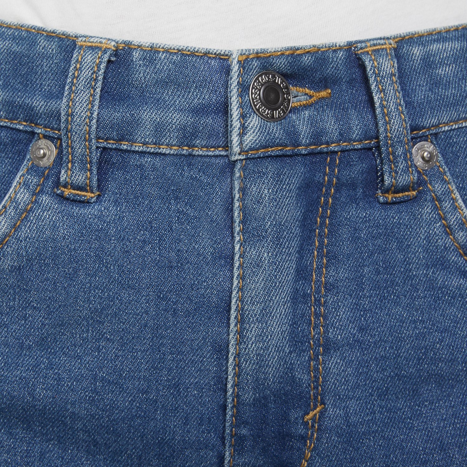 Levi's Girls' Mini Mom Denim Shorts - view number 8