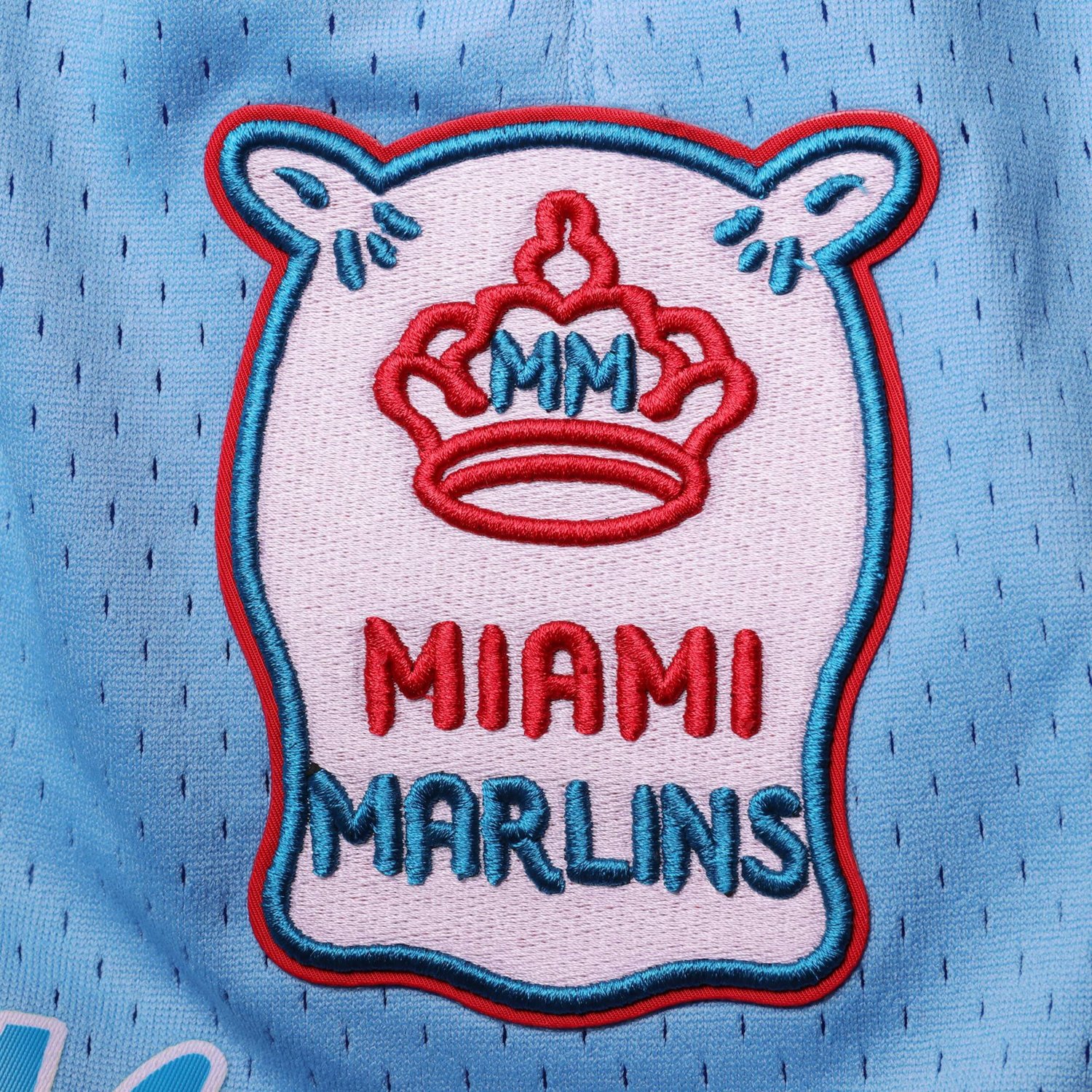 Light Miami Marlins City Edition Mesh Shorts                                                                                     - view number 4