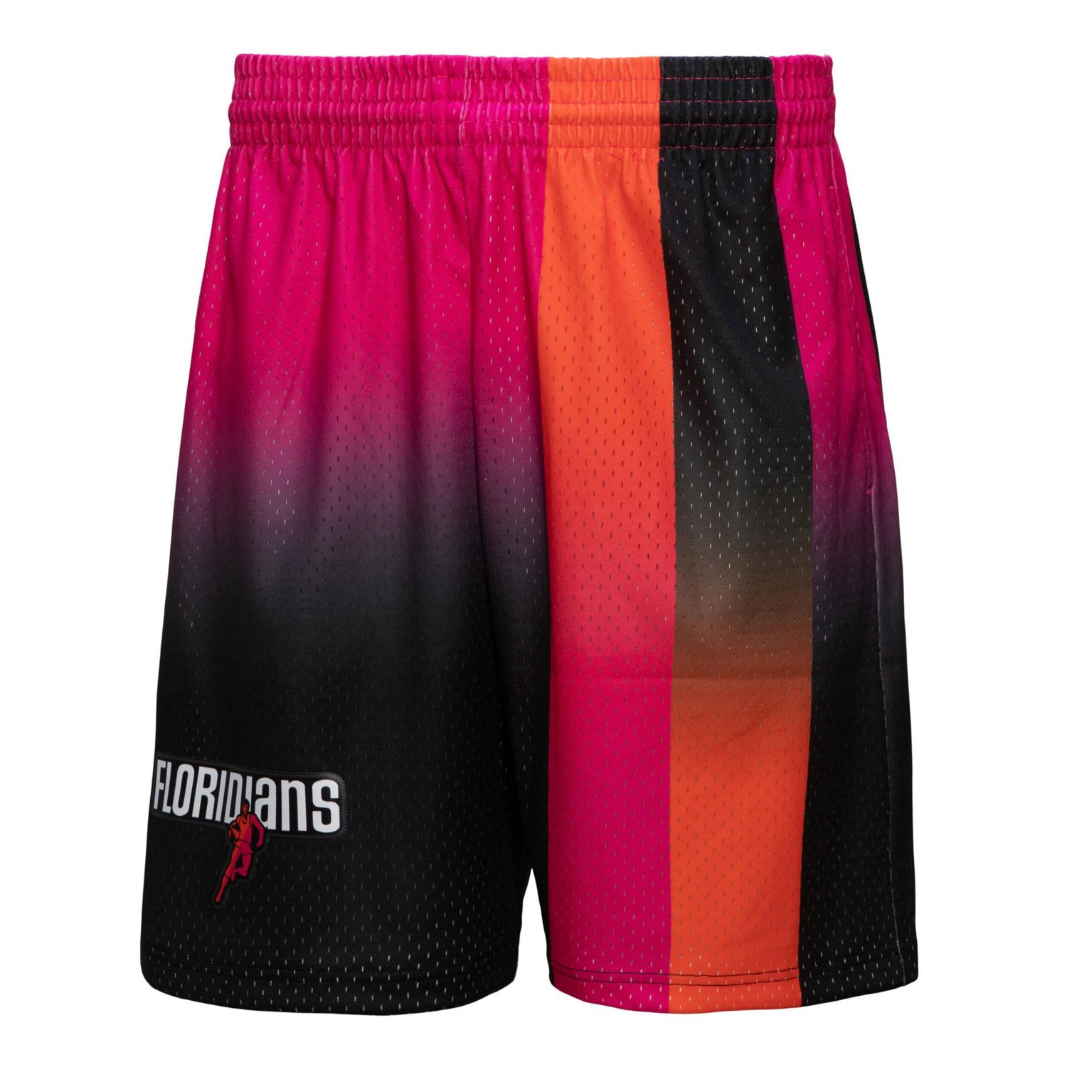 Mitchell  Ness /Black Miami Heat 2005/06 Hardwood Classics Fadeaway Reload 30 Swingman Shorts                                    - view number 2