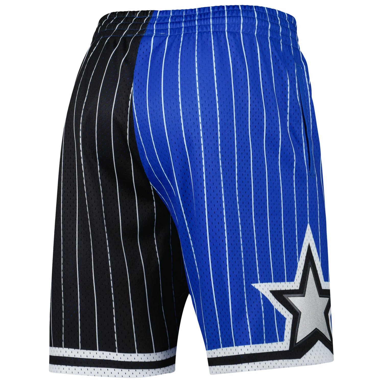 Mitchell  Ness /Black Orlando Magic Hardwood Classics 1994 Split Swingman Shorts                                                 - view number 3