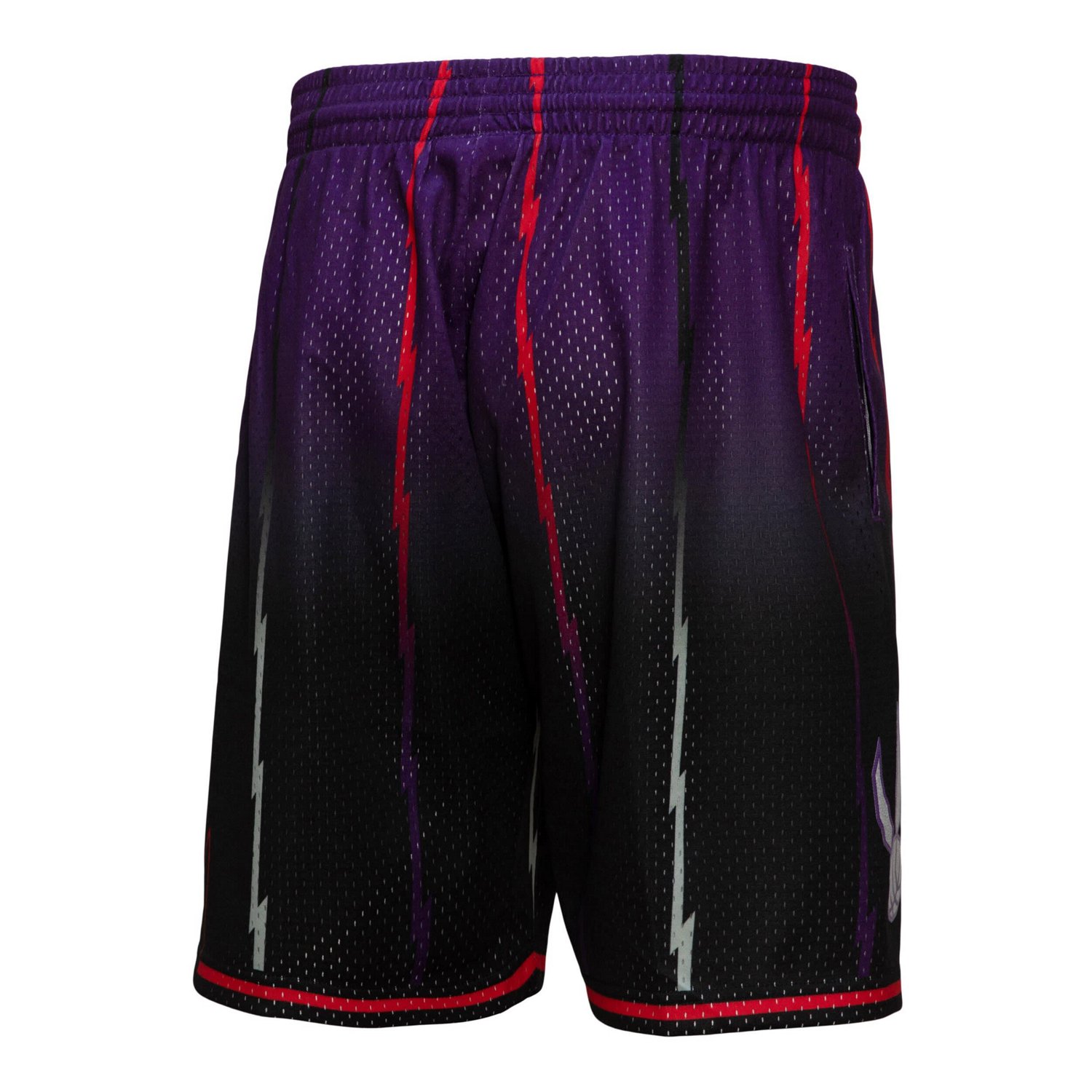 Mitchell  Ness /Black Toronto Raptors 1998/99 Hardwood Classics Fadeaway Reload 30 Swingman Shorts                               - view number 3