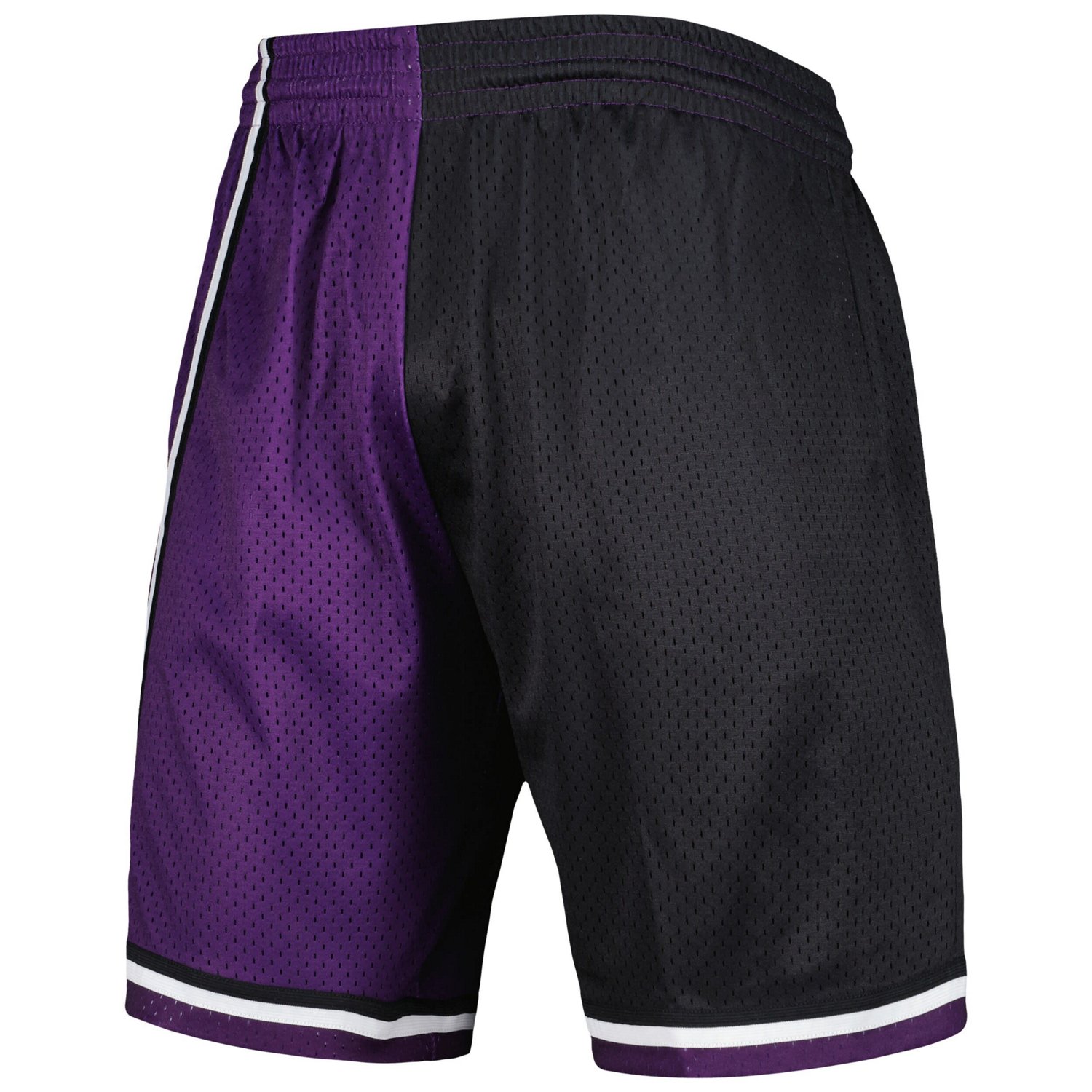 Mitchell  Ness /Purple Sacramento Kings Hardwood Classics 2000 Split Swingman Shorts                                             - view number 2
