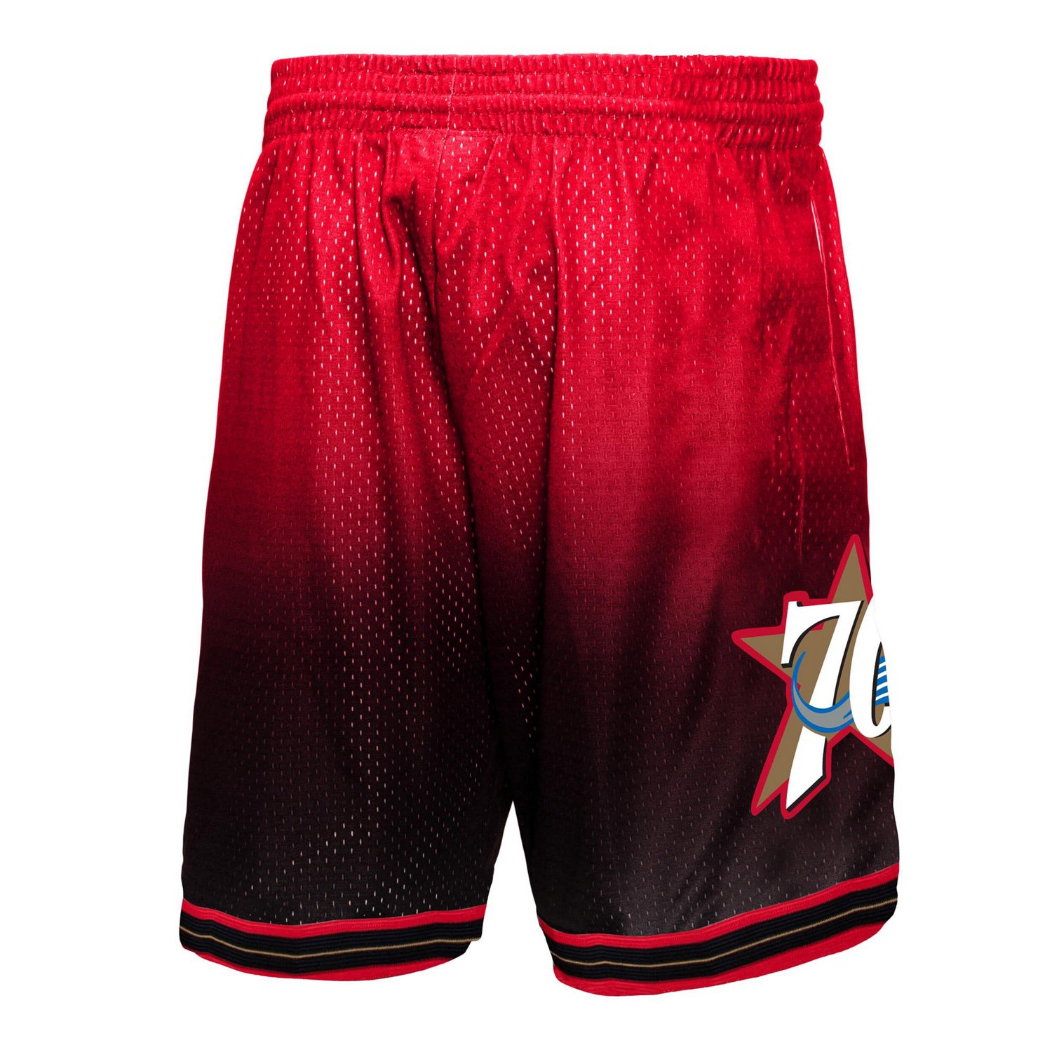 Mitchell  Ness /Red Philadelphia 76ers 2000/01 Hardwood Classics Fadeaway Reload 30 Swingman Shorts