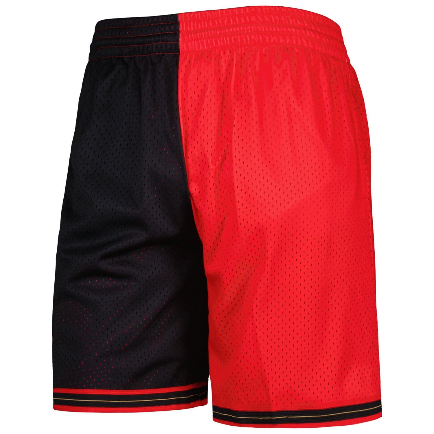 Mitchell  Ness /Red Philadelphia 76ers Hardwood Classics 2000 Split Swingman Shorts                                              - view number 2