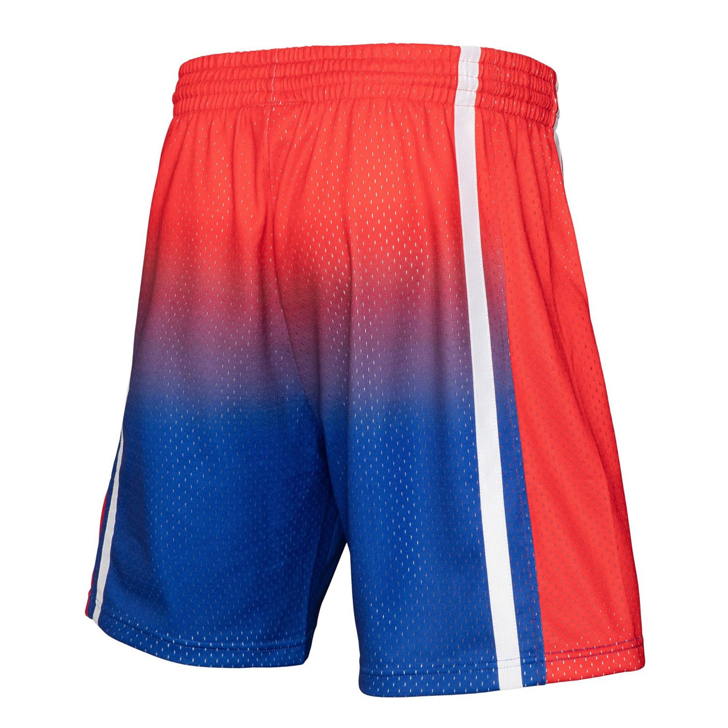 Mitchell  Ness /Royal Philadelphia 76ers 1996/97 Hardwood Classics Fadeaway Reload 30 Swingman Shorts                            - view number 3