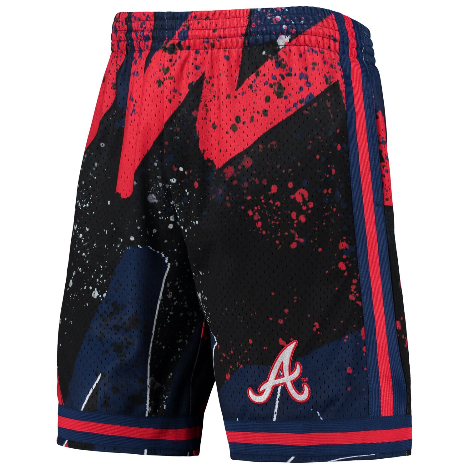 Mitchell  Ness Atlanta Braves Hyper Hoops Shorts - view number 2