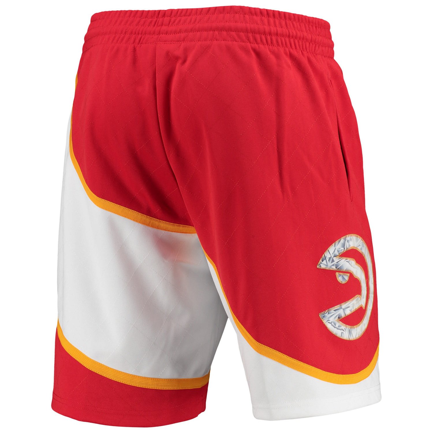 Mitchell  Ness Atlanta Hawks 1986 Hardwood Classics 75th Anniversary Swingman Shorts                                             - view number 3