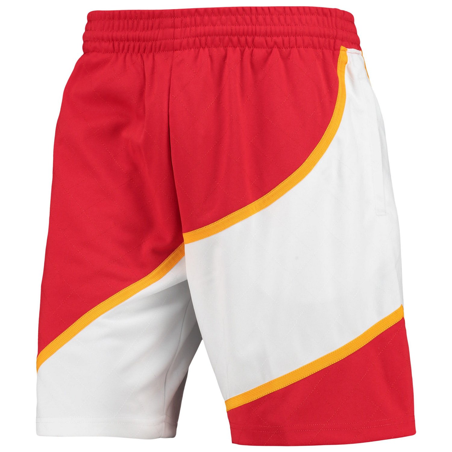 Mitchell  Ness Atlanta Hawks 1986 Hardwood Classics 75th Anniversary Swingman Shorts                                             - view number 2