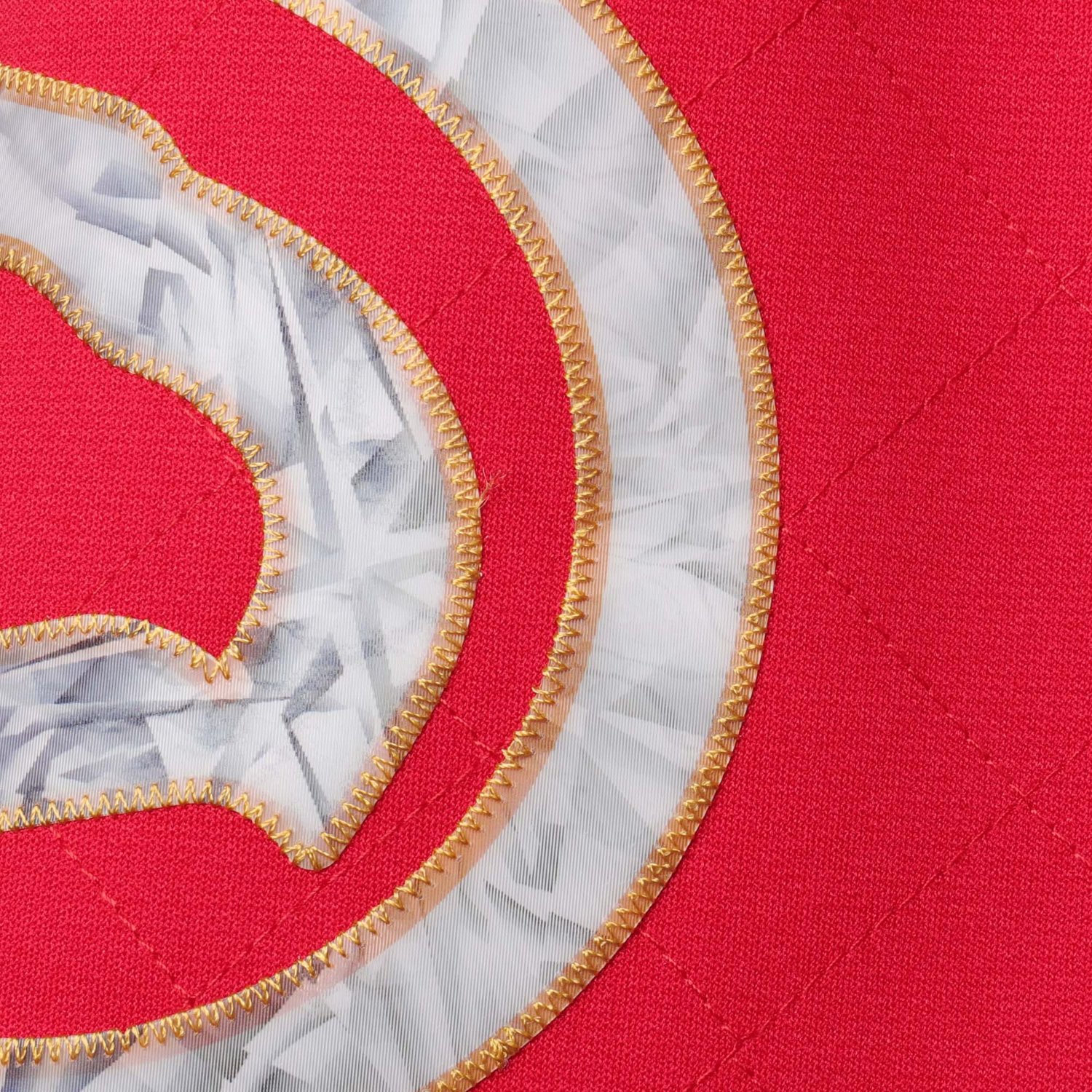 Mitchell  Ness Atlanta Hawks 1986 Hardwood Classics 75th Anniversary Swingman Shorts                                             - view number 4