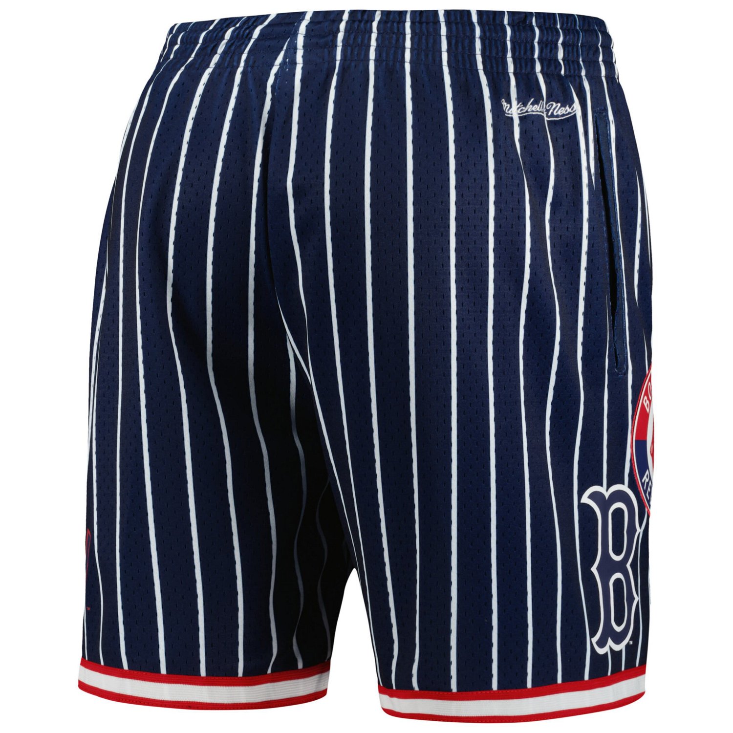Mitchell  Ness Boston Red Sox Cooperstown Collection 2004 World Series City Collection Mesh Shorts - view number 3