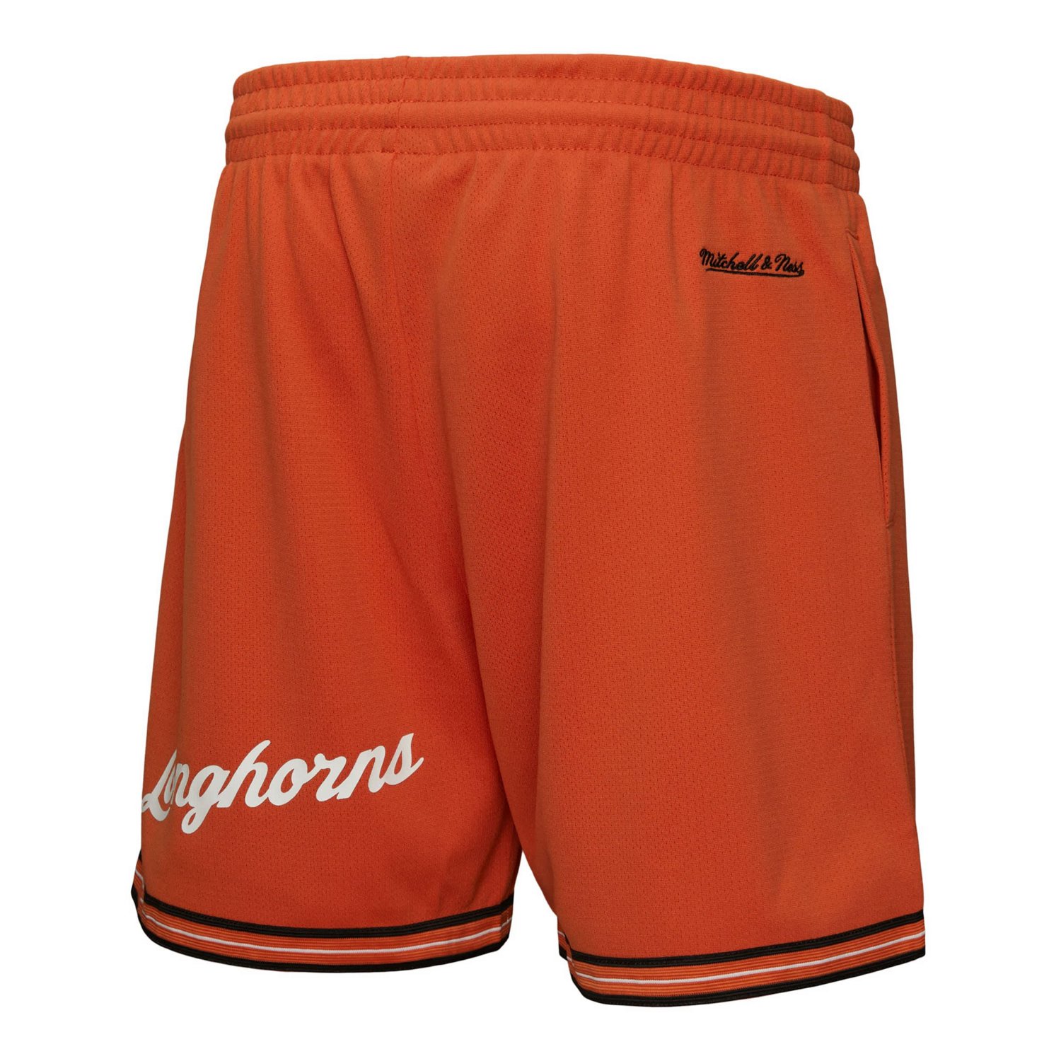 Mitchell  Ness Burnt Texas Longhorns Team Origins Mesh Shorts - view number 3