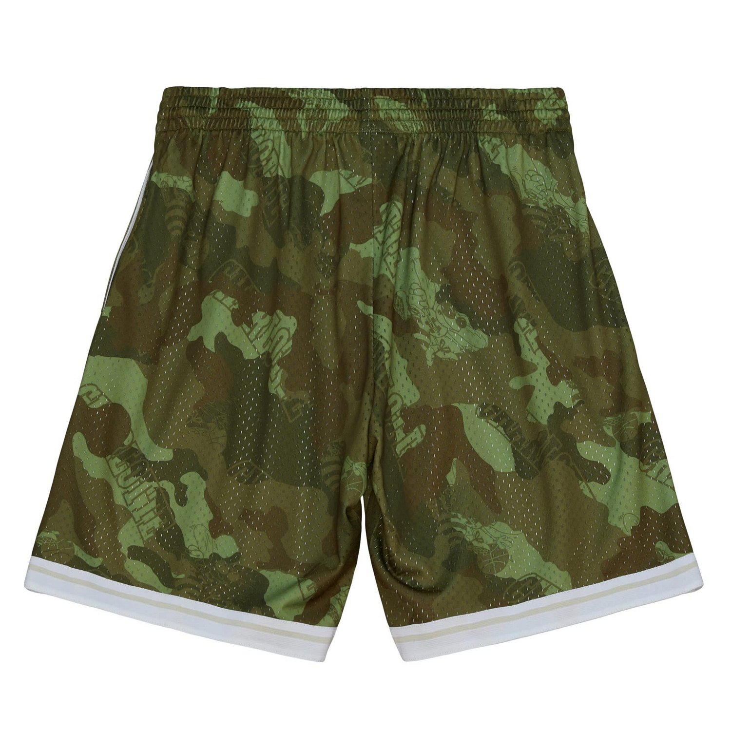 Mitchell  Ness Charlotte Hornets 1992-93 Hardwood Classics Ghost Swingman Shorts                                                 - view number 3
