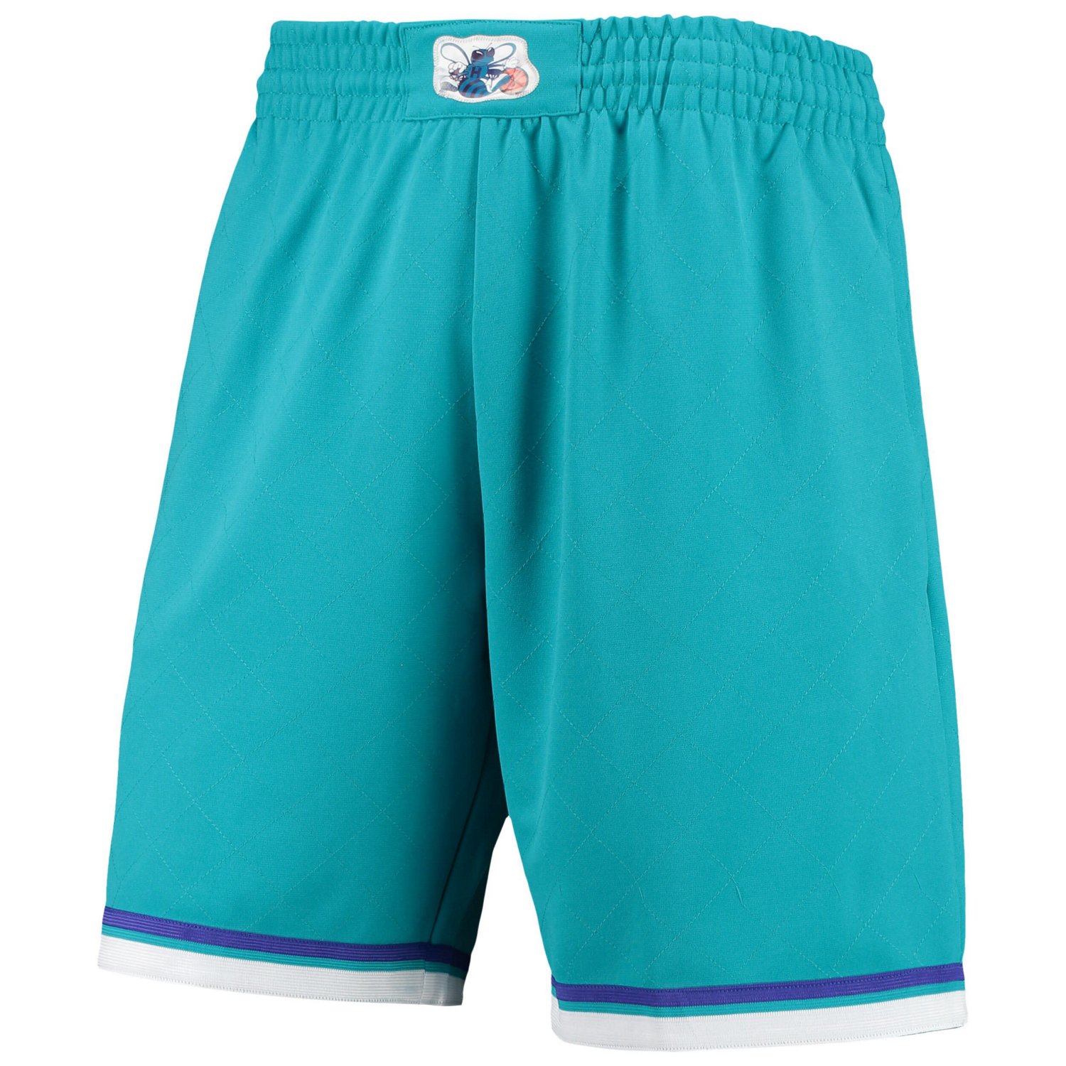 Mitchell  Ness Charlotte Hornets 1992 Hardwood Classics 75th Anniversary Swingman Shorts                                         - view number 2