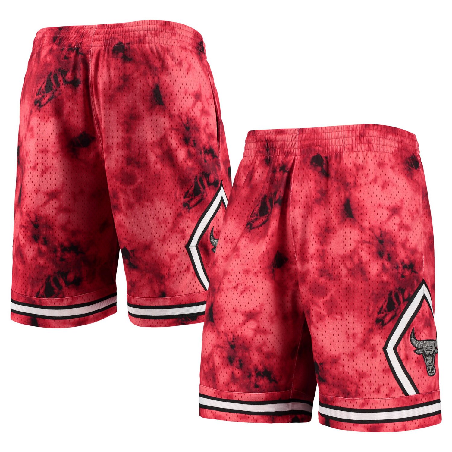 Mitchell  Ness Chicago Bulls Hardwood Classics 1997 Galaxy Swingman Shorts                                                       - view number 1