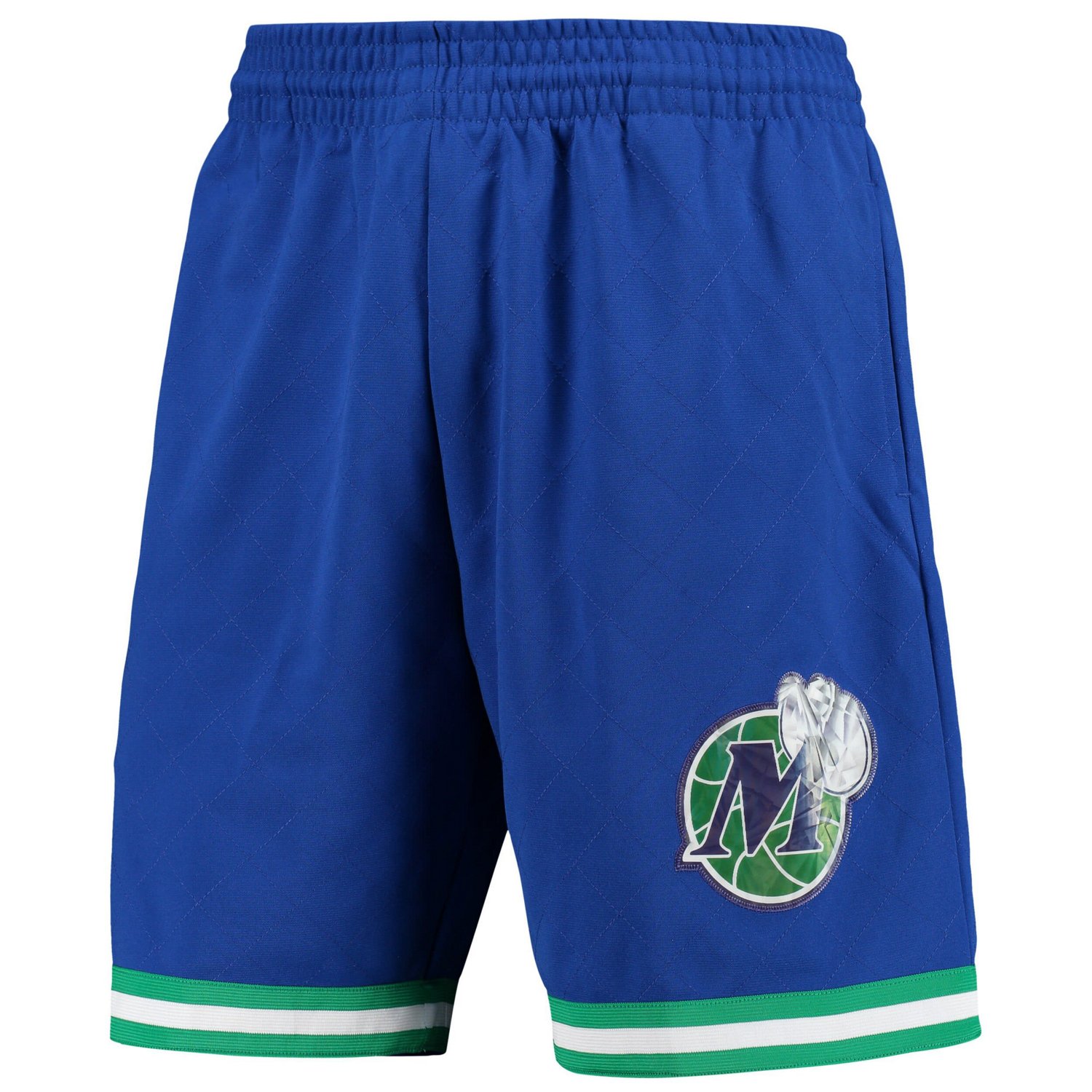 Mitchell  Ness Dallas Mavericks 1998 Hardwood Classics 75th Anniversary Swingman Shorts                                          - view number 2