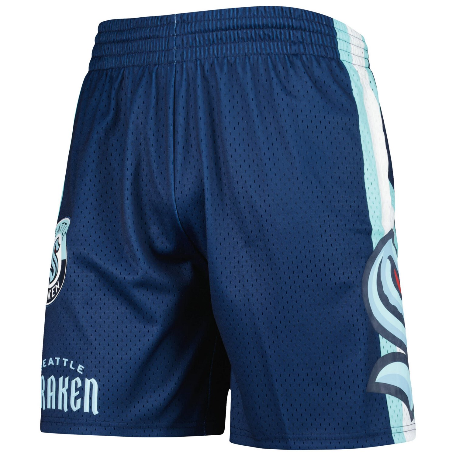 Mitchell  Ness Deep Sea Seattle Kraken City Collection Mesh Shorts
