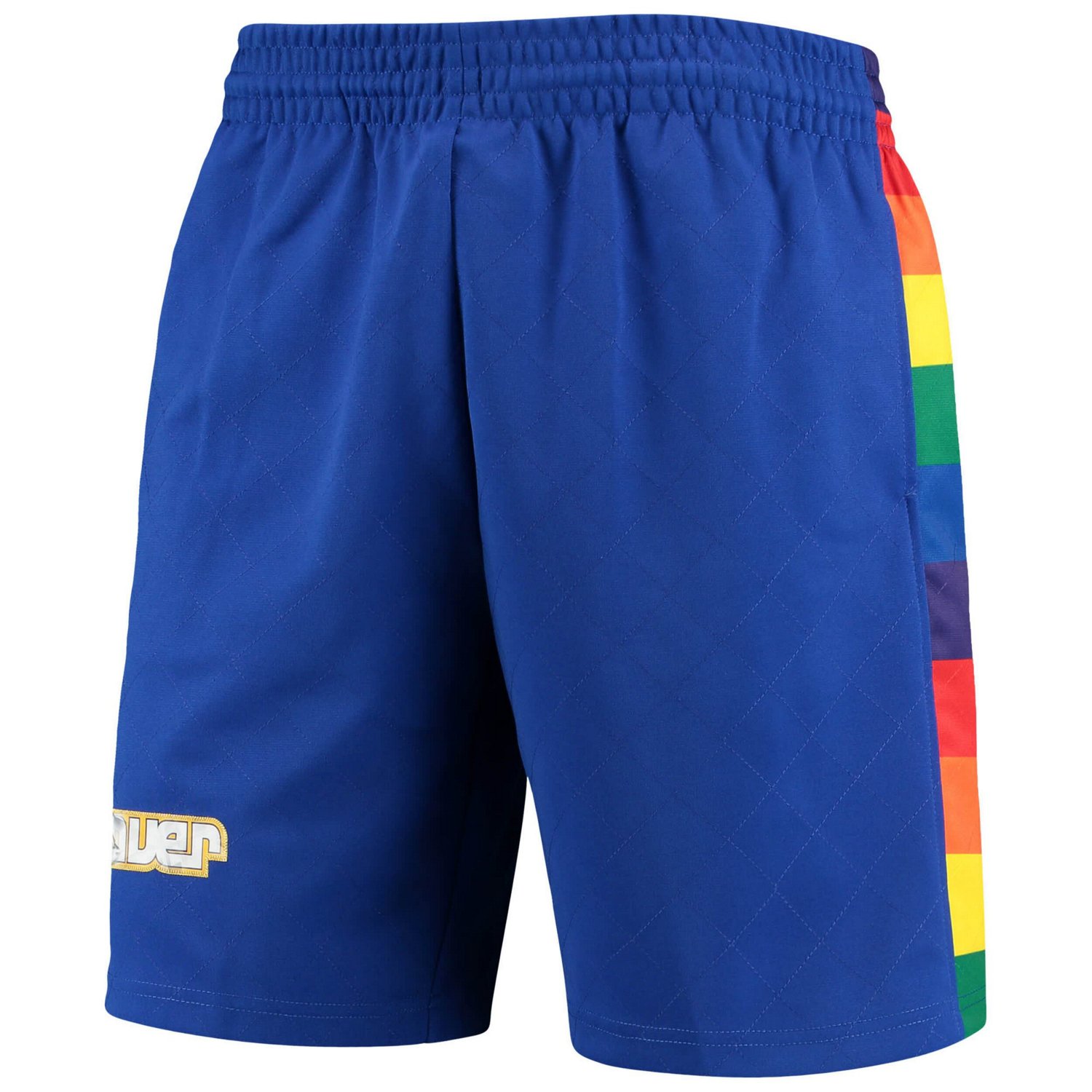 Mitchell  Ness Denver Nuggets 1991 Hardwood Classics 75th Anniversary Swingman Shorts                                            - view number 2