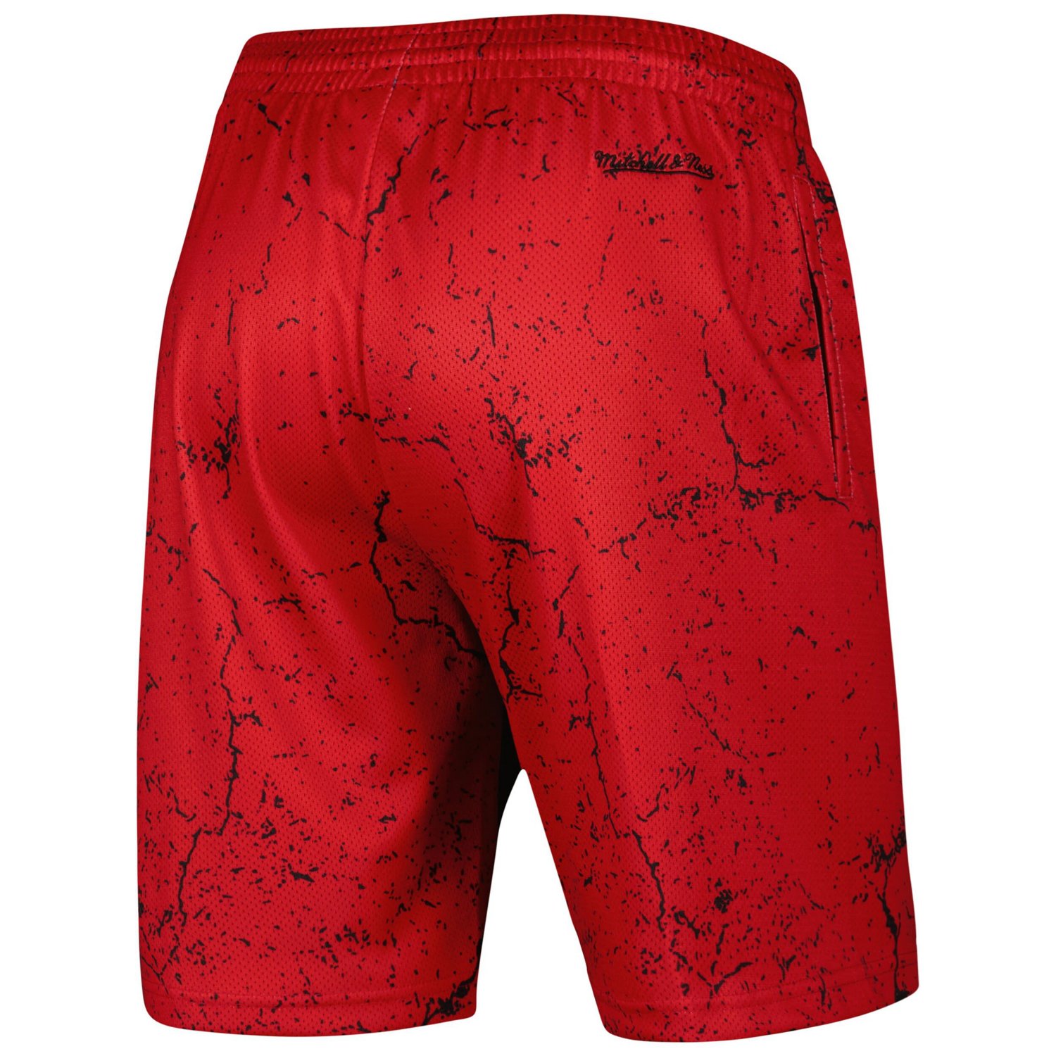 Mitchell  Ness Dwyane Wade Miami Heat Hardwood Classics Player Burst Shorts                                                      - view number 3