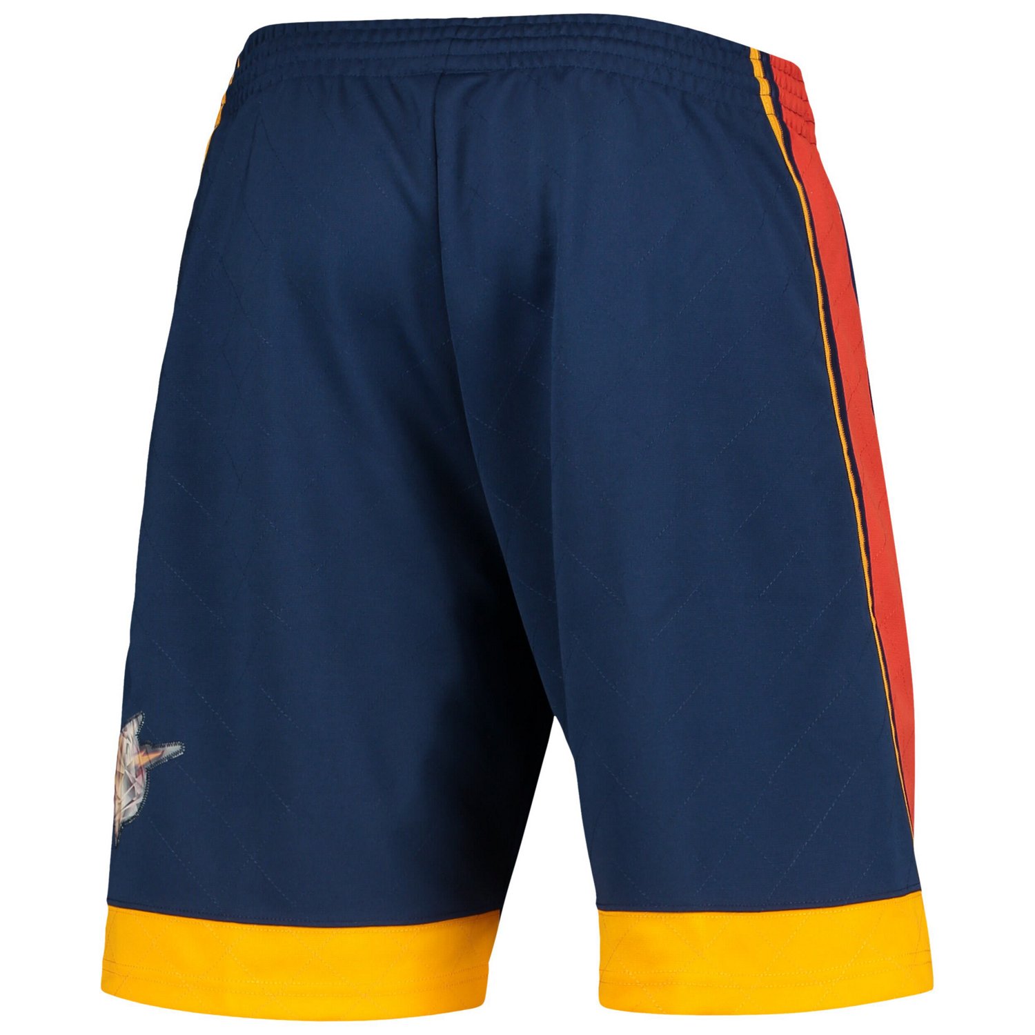 Mitchell  Ness Golden State Warriors 2009 Hardwood Classics 75th Anniversary Swingman Shorts                                     - view number 4