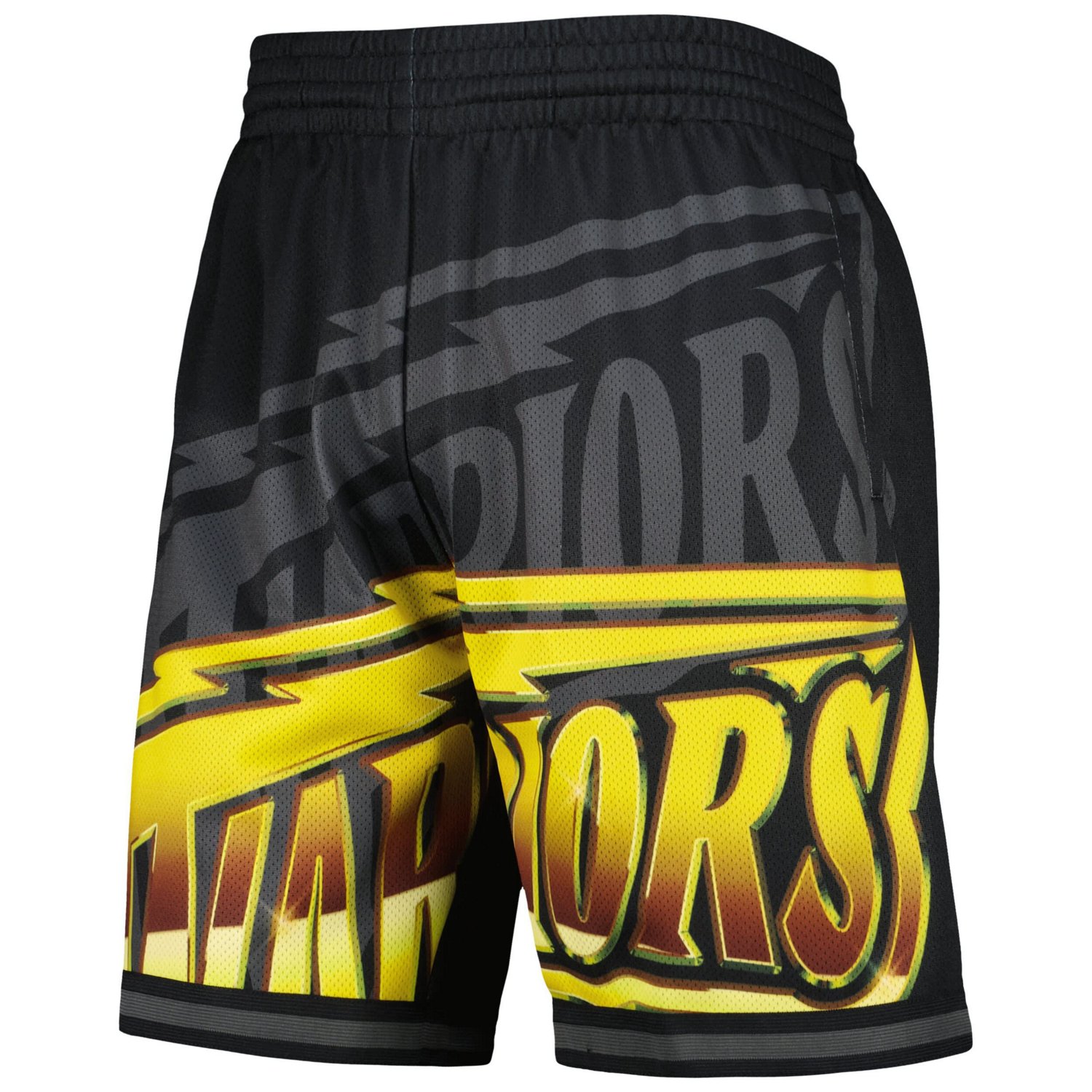 Mitchell  Ness Golden State Warriors Big Face 40 Fashion Shorts                                                                  - view number 2
