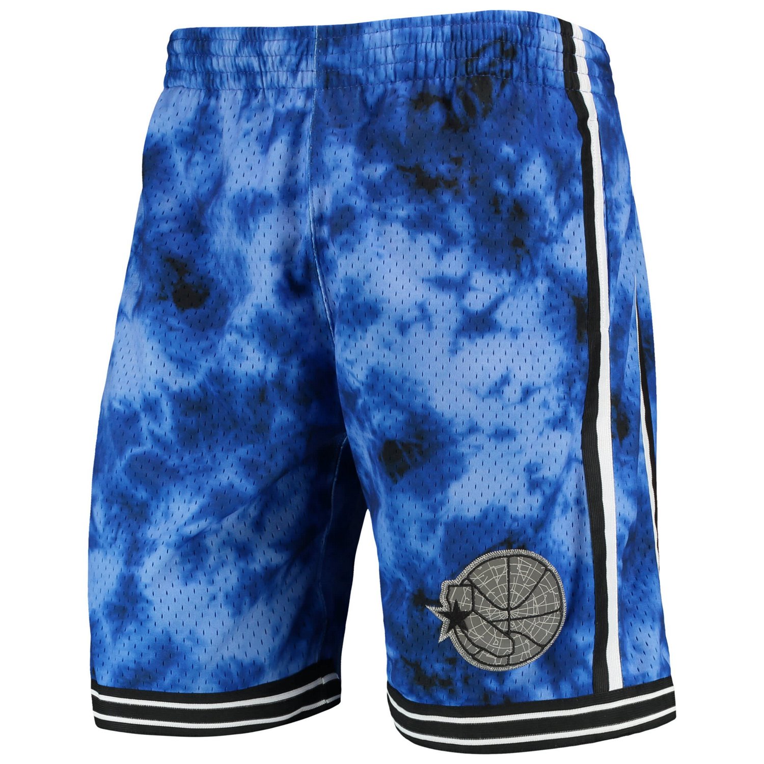 Mitchell  Ness Golden State Warriors Hardwood Classics 1995 Galaxy Swingman Shorts                                               - view number 2