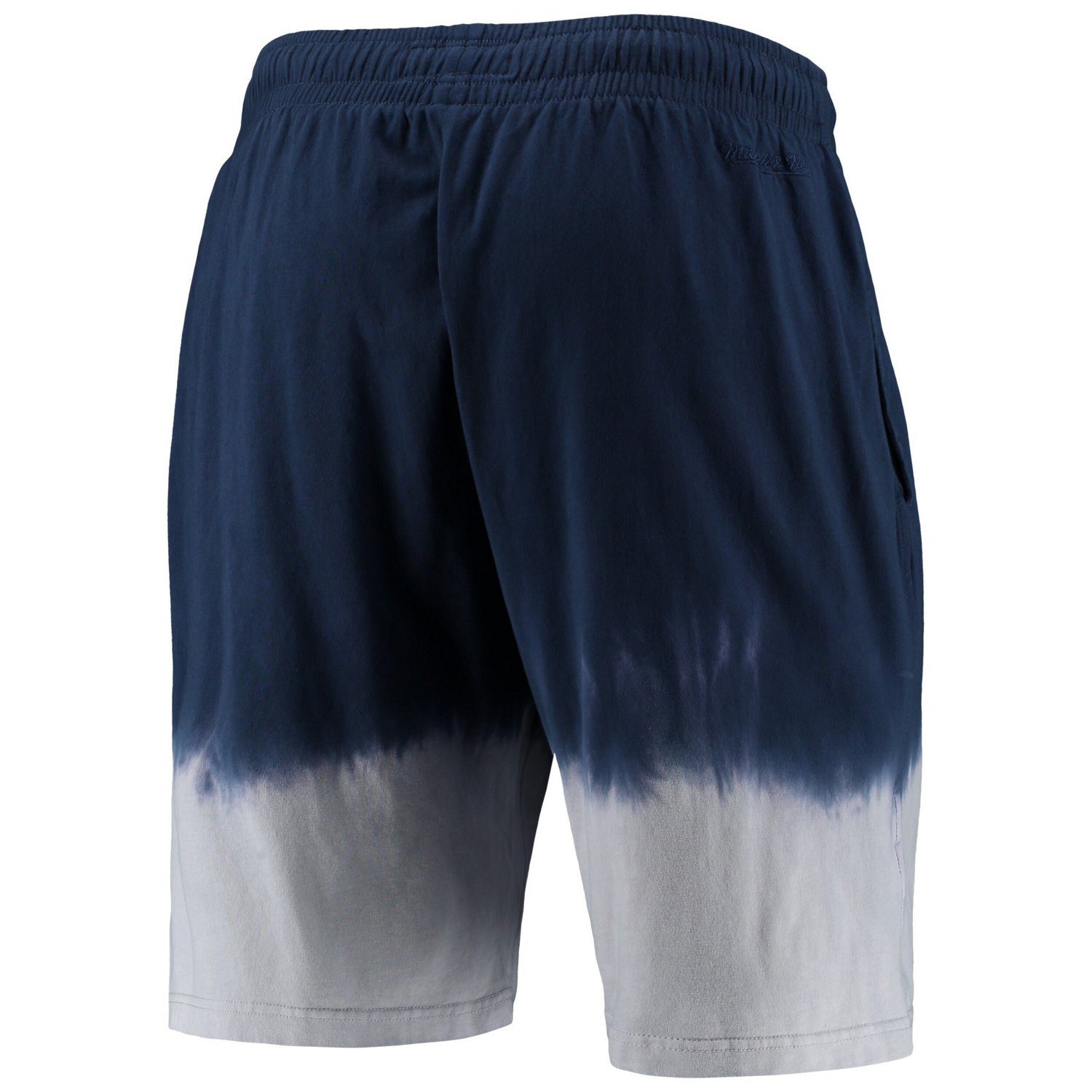 Mitchell  Ness Gray Georgetown Hoyas Tie-Dye Shorts - view number 3