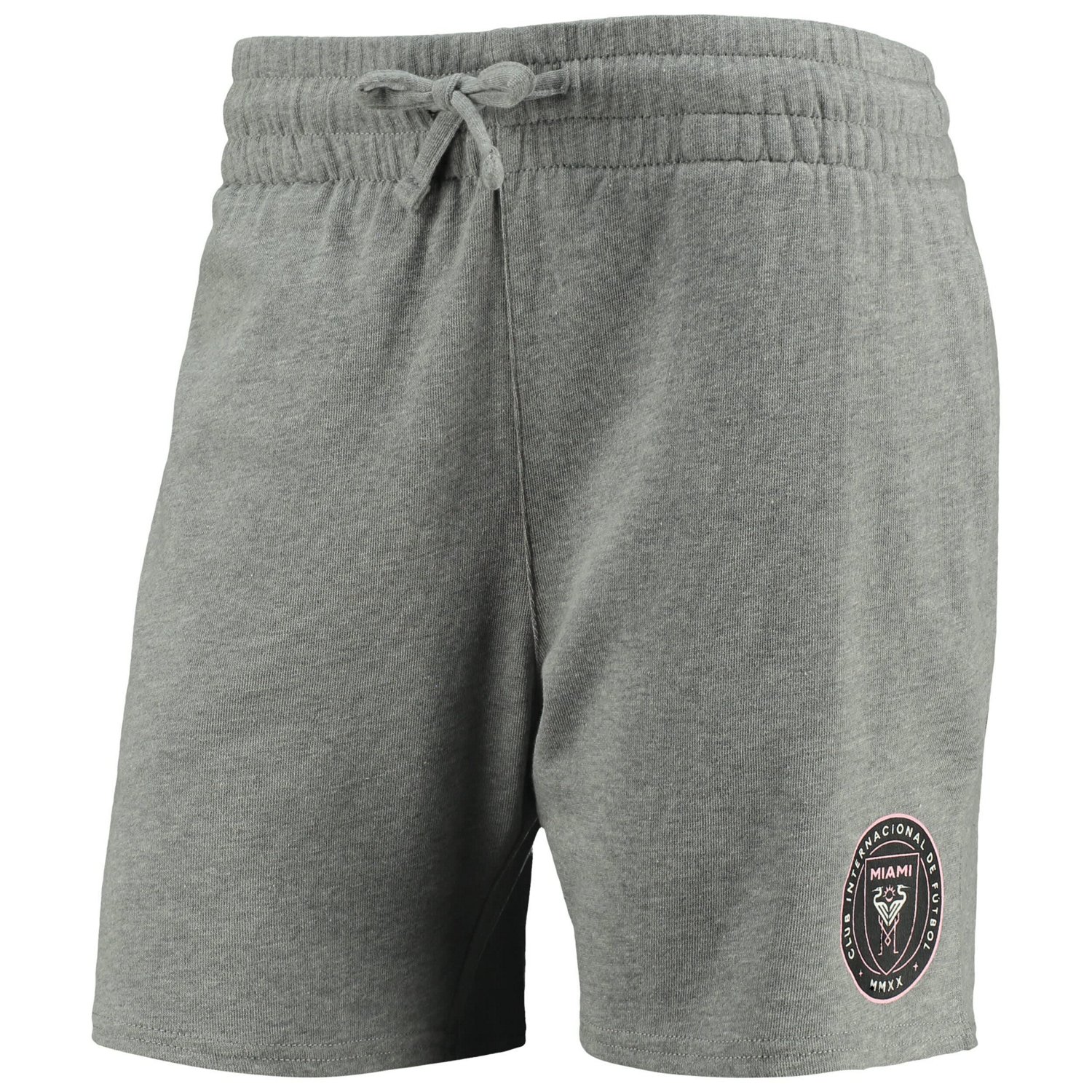 Mitchell  Ness Heathered Gray Inter Miami CF Logo Shorts