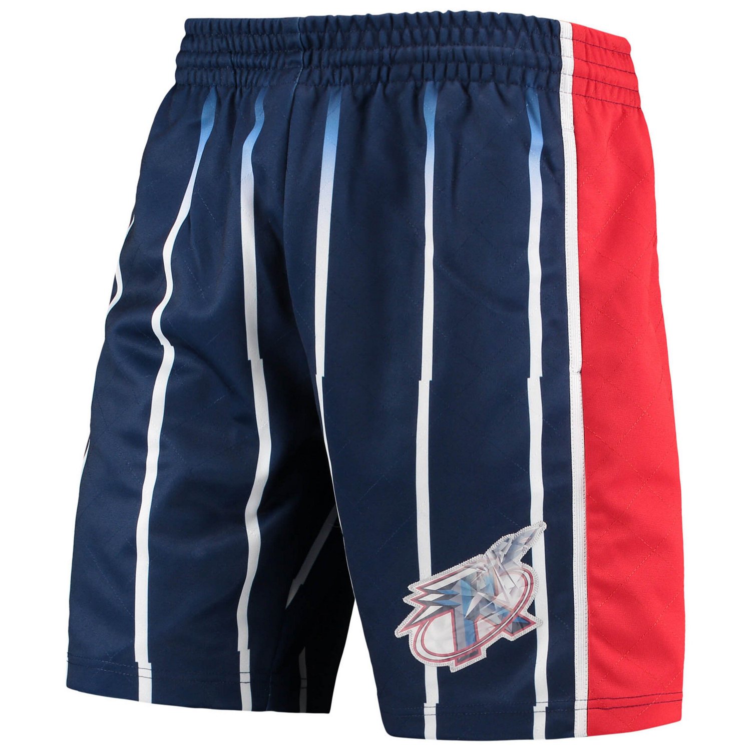 Mitchell  Ness Houston Rockets 1996 Hardwood Classics 75th Anniversary Swingman Shorts                                           - view number 2