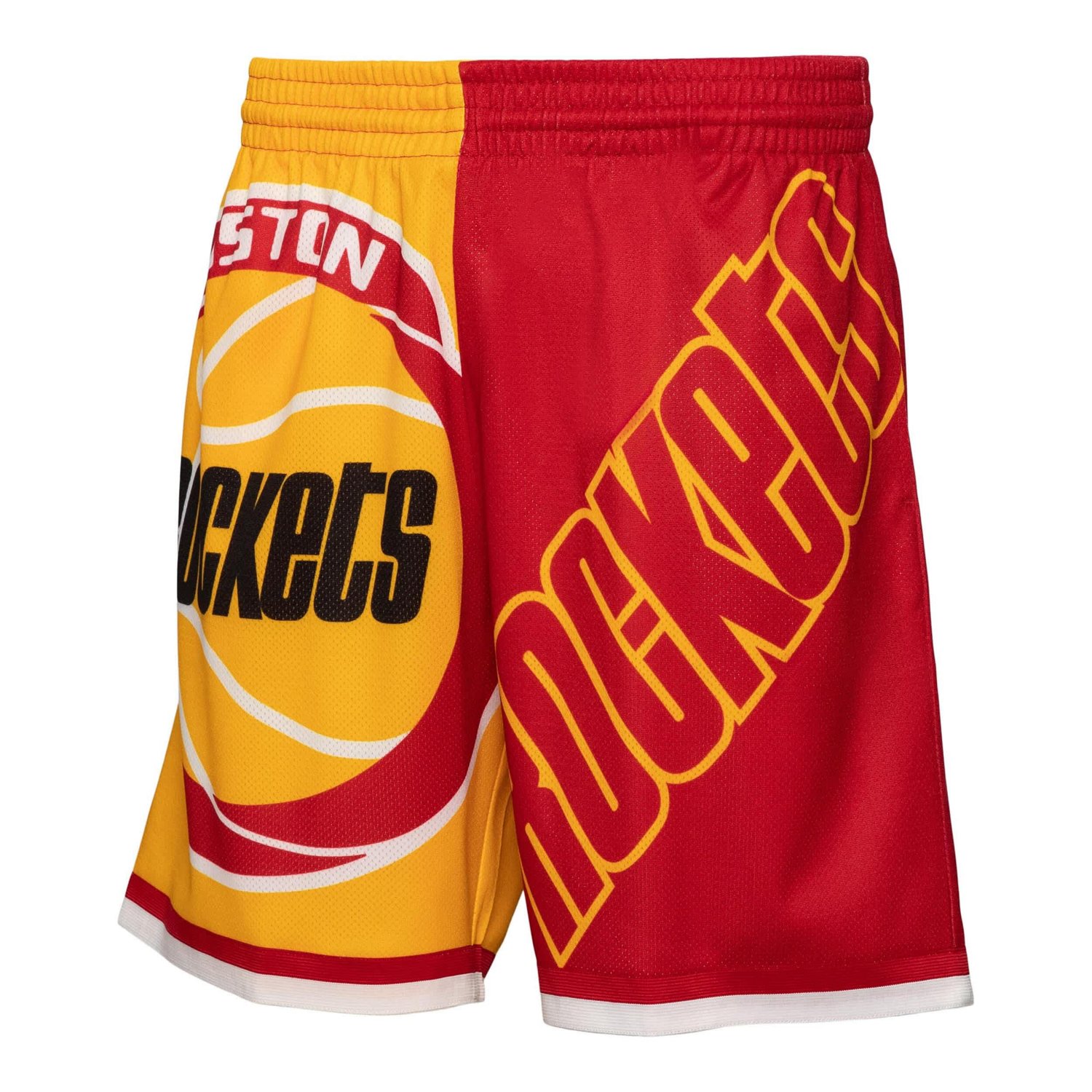 Mitchell  Ness Houston Rockets Big Face 50 Fashion Shorts                                                                        - view number 2