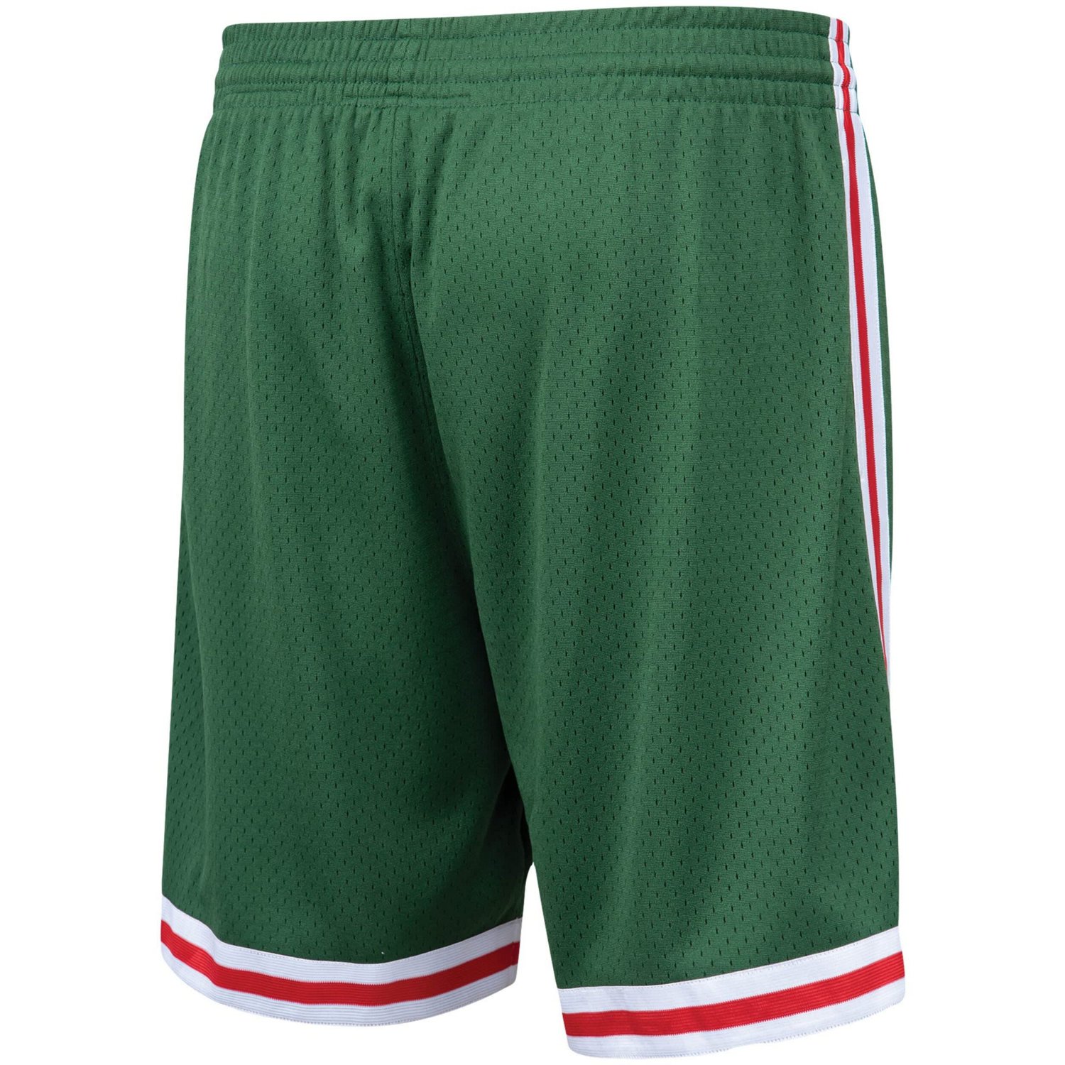 Mitchell  Ness Hunter Milwaukee Bucks Hardwood Classics Primary Logo Swingman Shorts