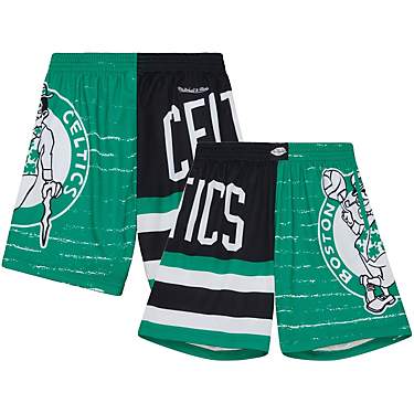 Mitchell  Ness Kelly /Black Boston Celtics Jumbotron 30 Shorts                                                                  