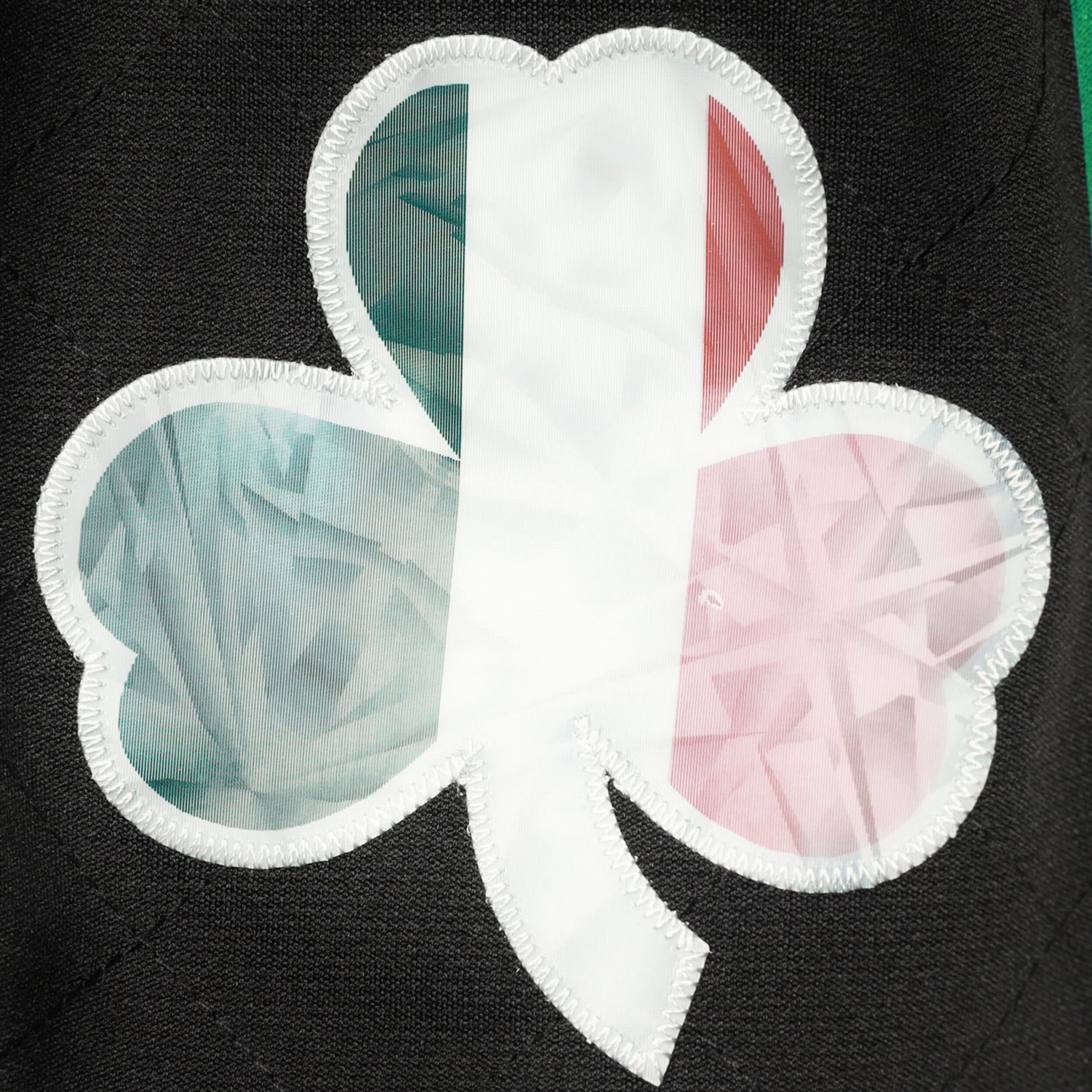 Mitchell  Ness Kelly Boston Celtics 2007 Hardwood Classics 75th Anniversary Swingman Shorts                                      - view number 4