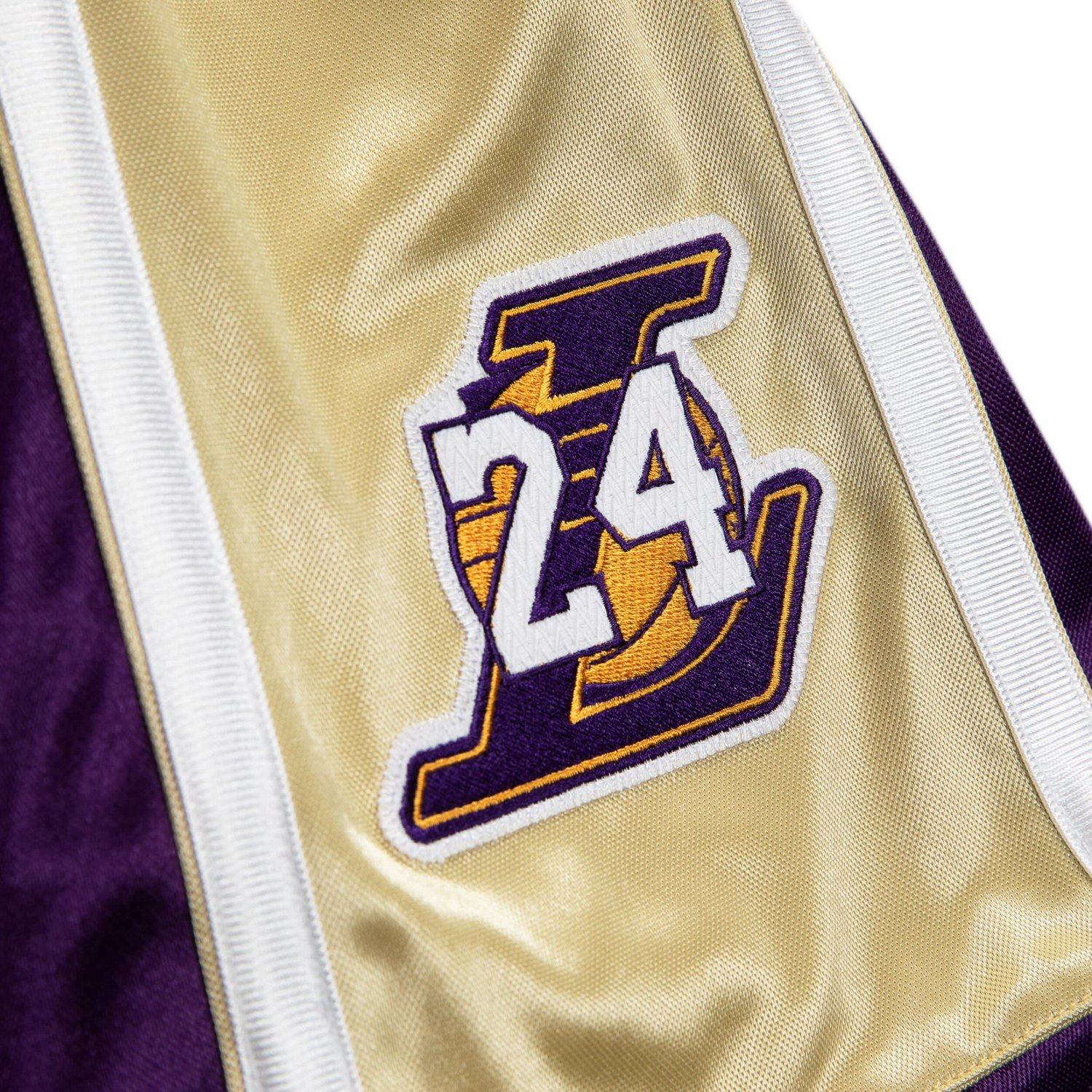 Mitchell  Ness Kobe Bryant Los Angeles Lakers Hall of Fame Class of 2020 Authentic Hardwood Classics Shorts                      - view number 4