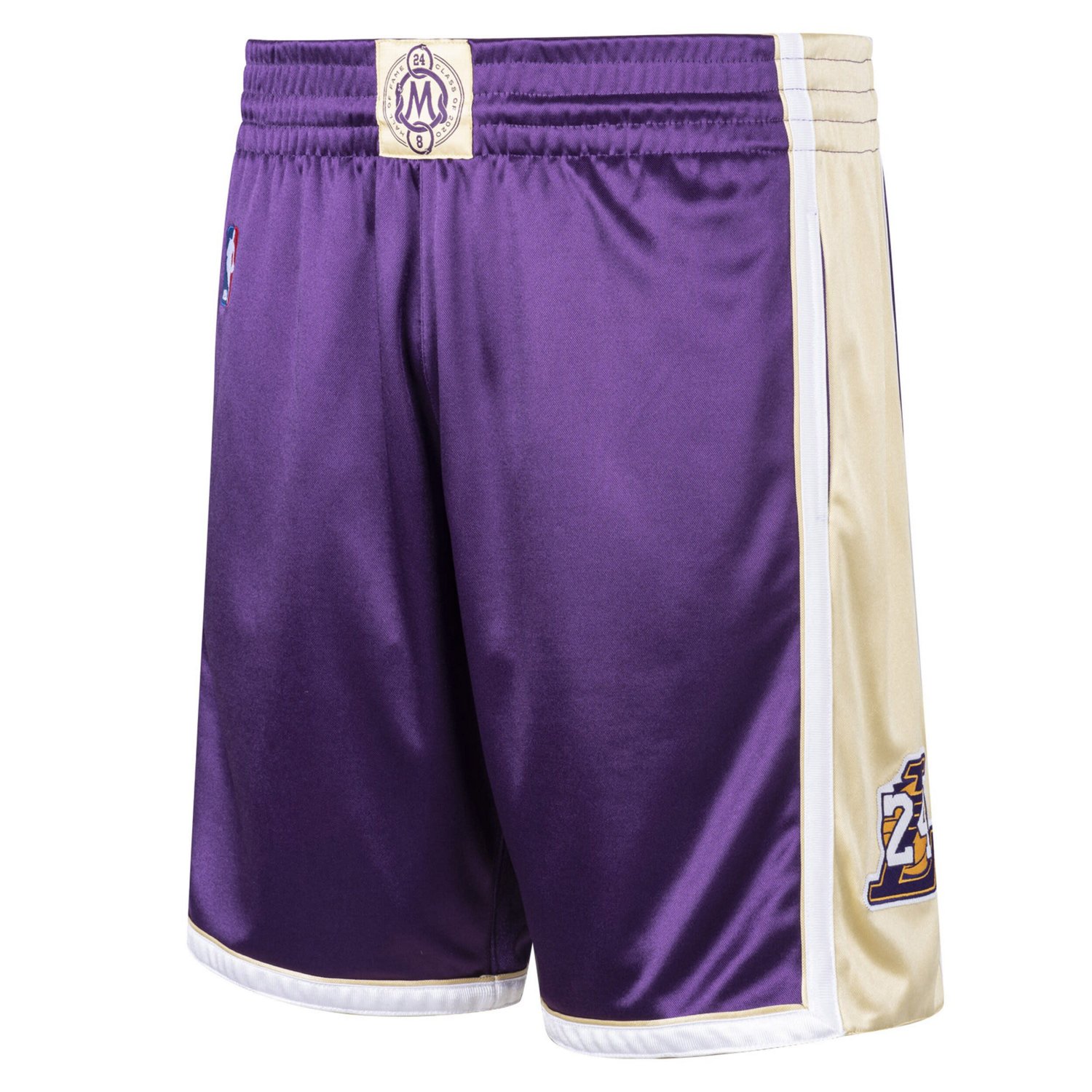 Mitchell  Ness Kobe Bryant Los Angeles Lakers Hall of Fame Class of 2020 Authentic Hardwood Classics Shorts                      - view number 2