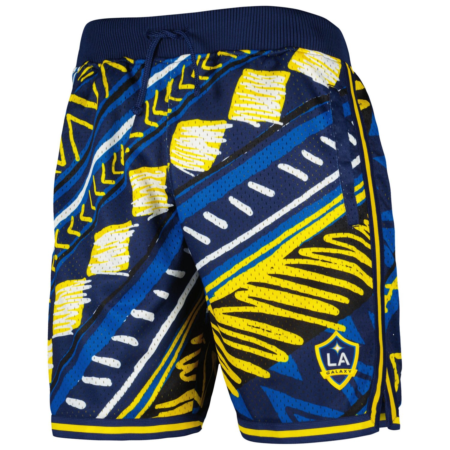 Mitchell  Ness LA Galaxy Tribal Fashion Shorts - view number 2
