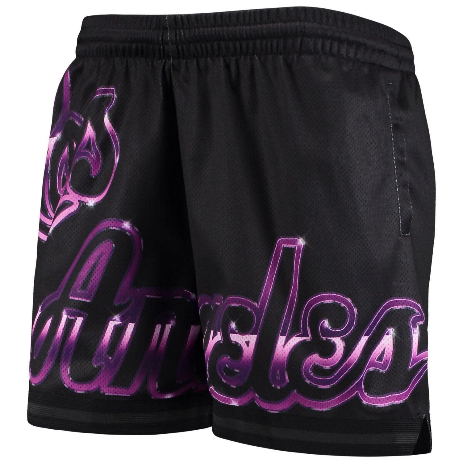 Mitchell  Ness Los Angeles Lakers Big Face 40 Mesh Shorts - view number 2