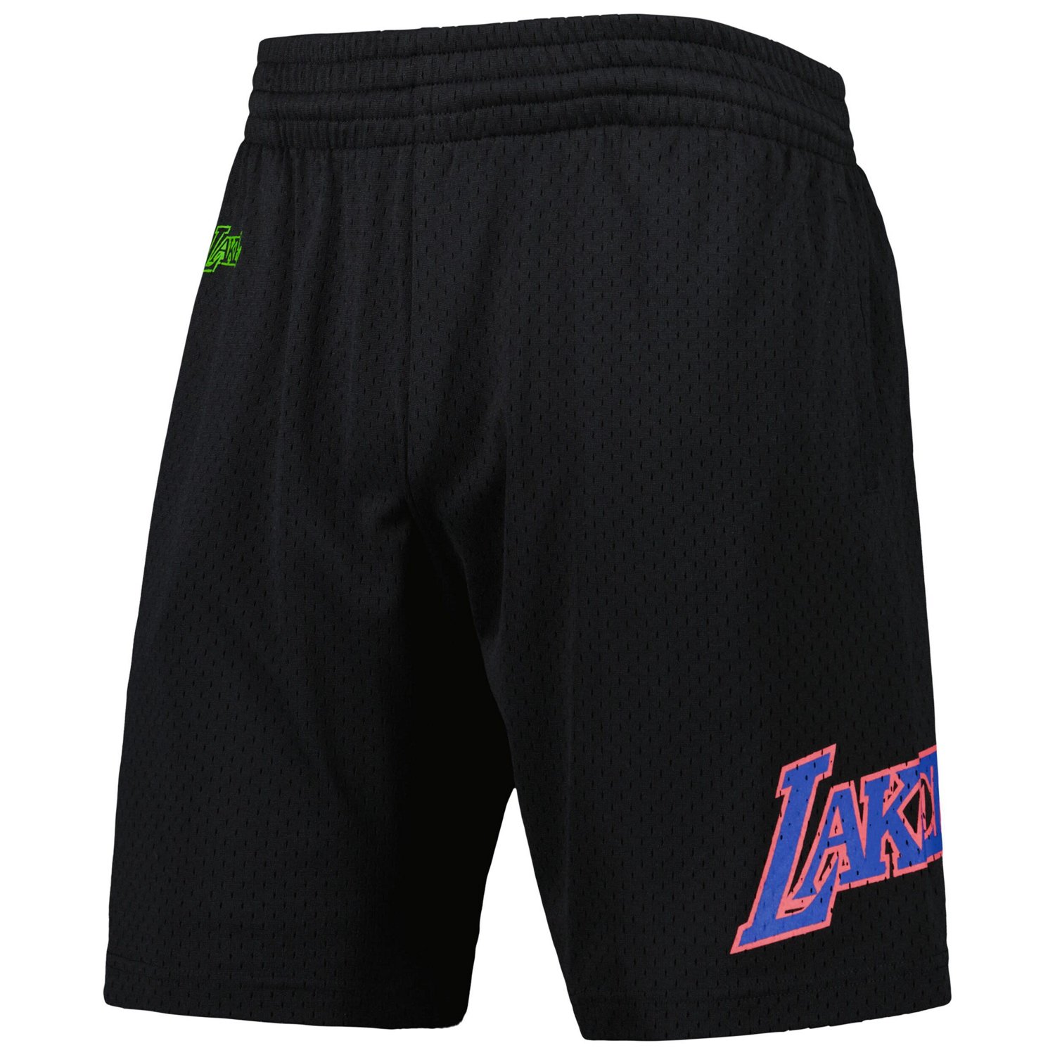 Mitchell  Ness Los Angeles Lakers Hardwood Classics Color Bomb Energy Shorts - view number 2