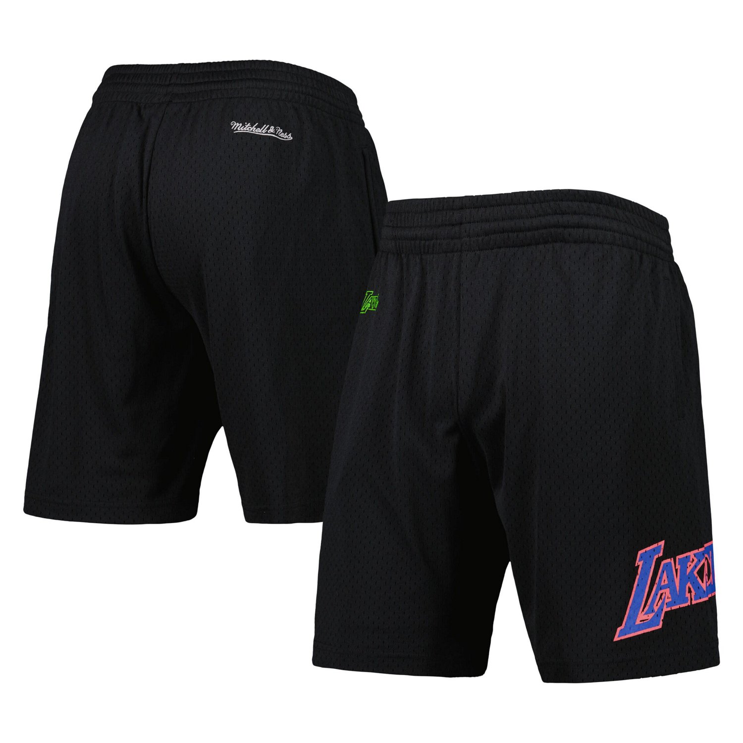 Mitchell  Ness Los Angeles Lakers Hardwood Classics Color Bomb Energy Shorts