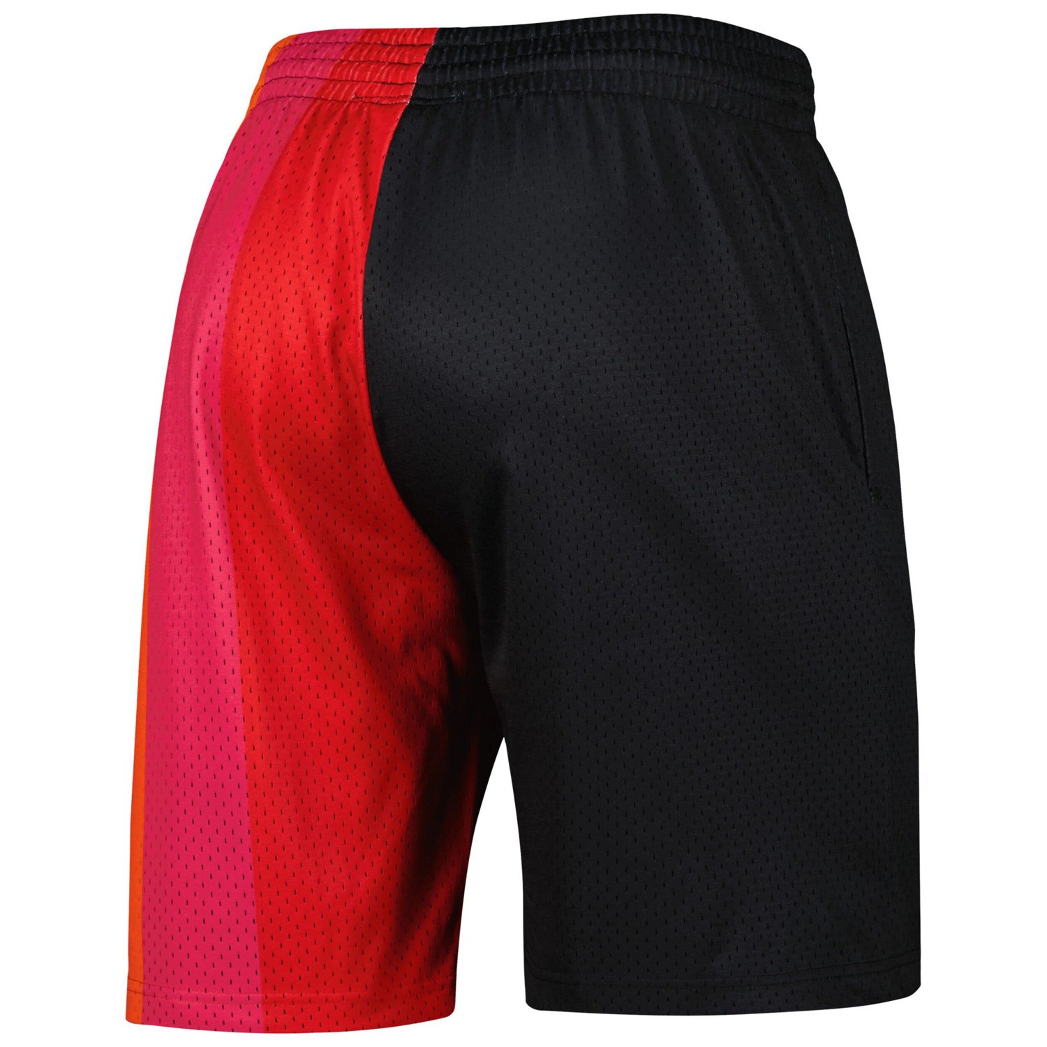 Mitchell  Ness Miami Heat Hardwood Classics 2005 Split Swingman Shorts                                                           - view number 3