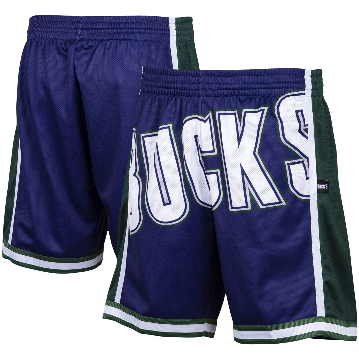 Mitchell and ness milwaukee best sale bucks shorts