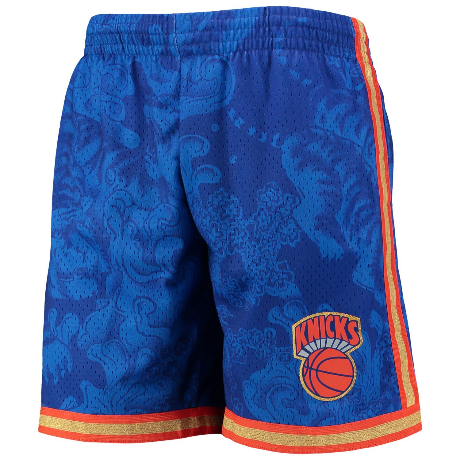Mitchell  Ness New York Knicks Hardwood Classics Lunar New Year Swingman Shorts - view number 2