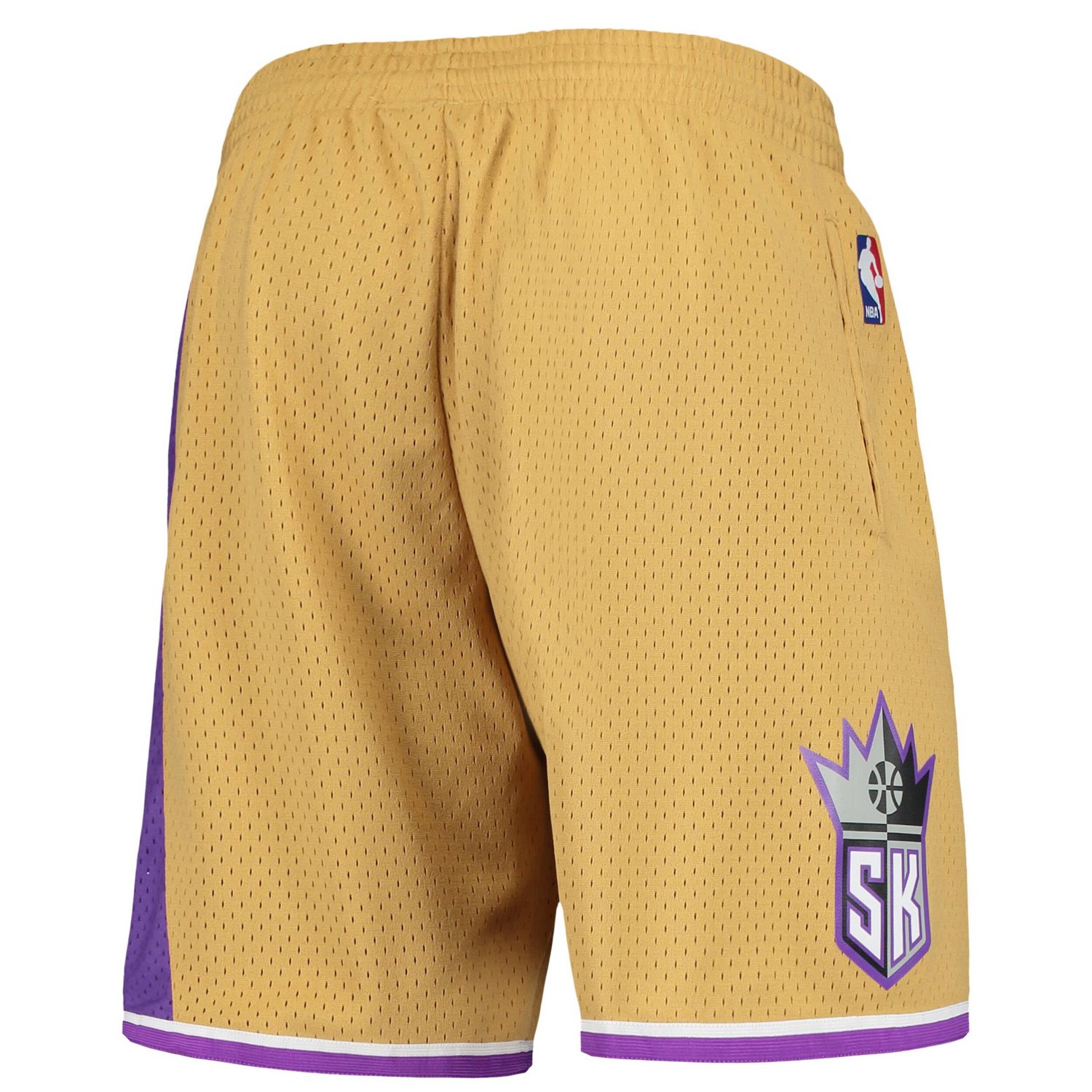 Mitchell  Ness Sacramento Kings 2005-06 Hardwood Classics Swingman Shorts                                                        - view number 4