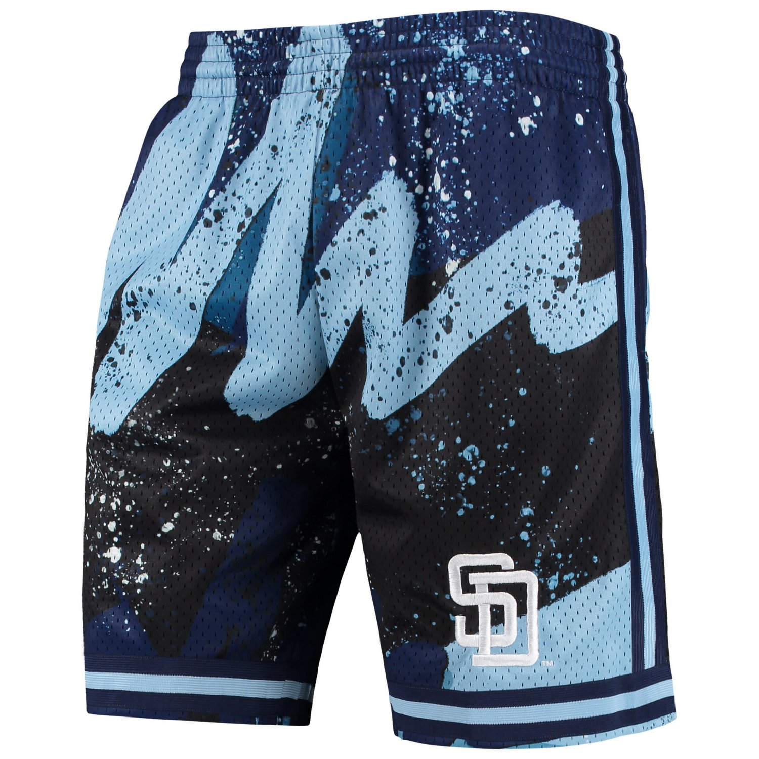 Mitchell  Ness San Diego Padres Hyper Hoops Shorts - view number 2