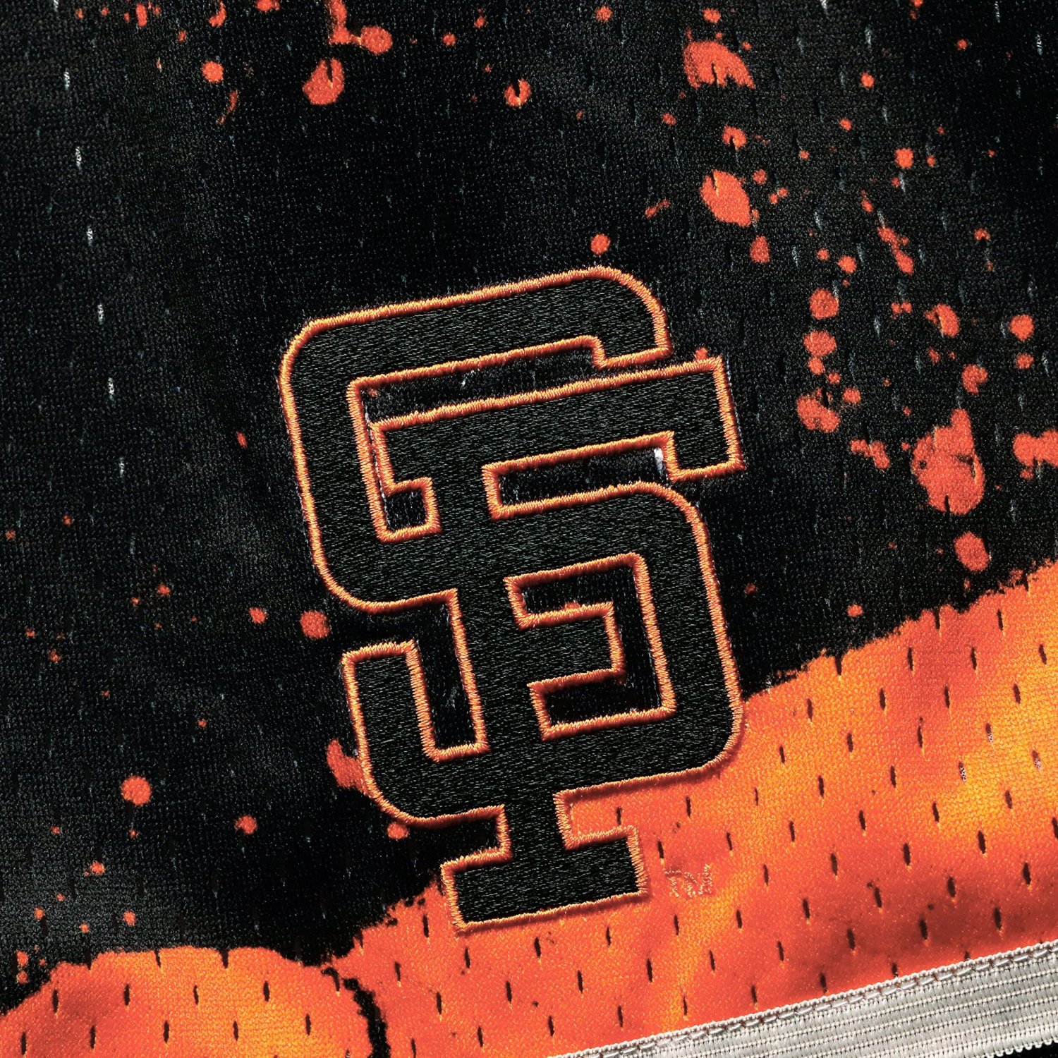 Mitchell  Ness San Francisco Giants Hyper Hoops Shorts - view number 3