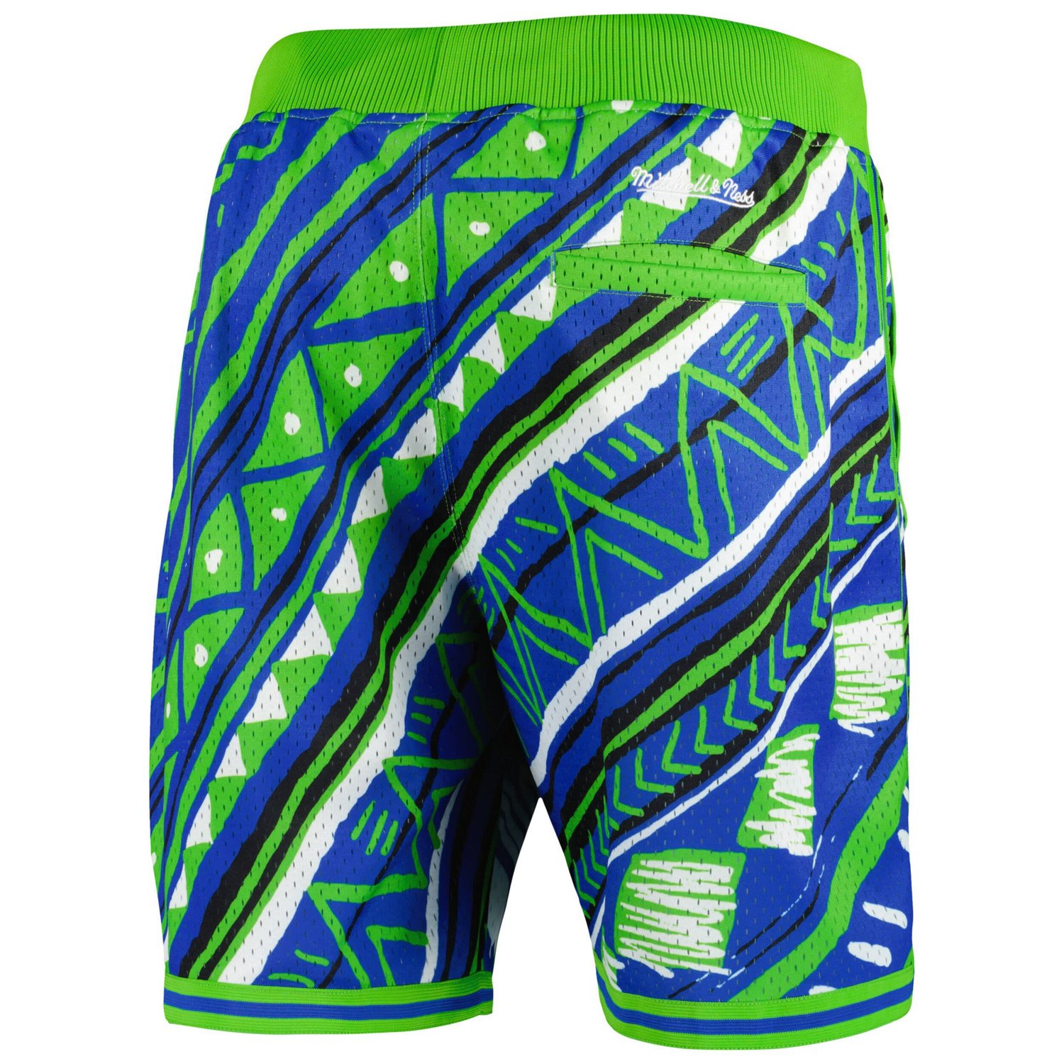 Mitchell  Ness Seattle Sounders FC Tribal Fashion Shorts