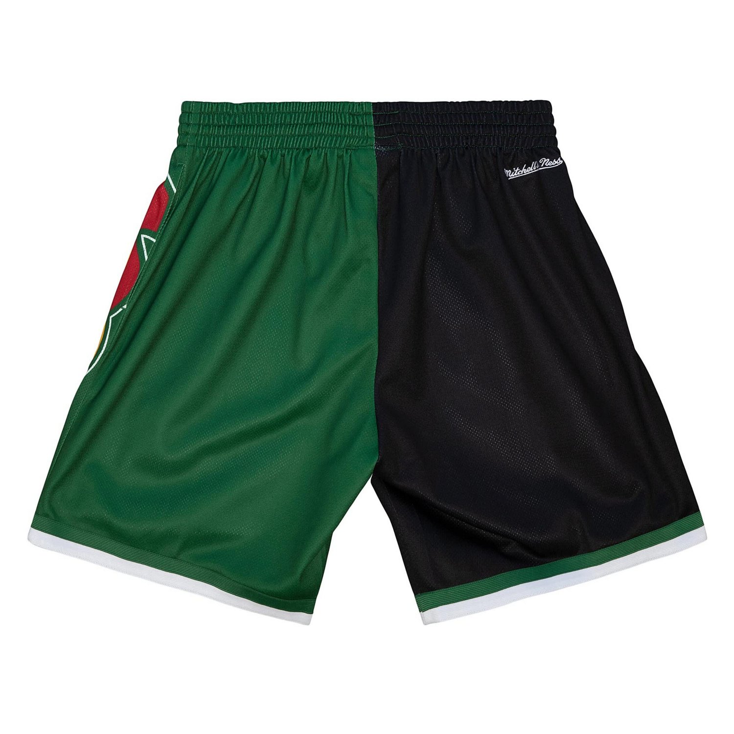 Mitchell  Ness Seattle SuperSonics Big Face 50 Fashion Shorts - view number 3